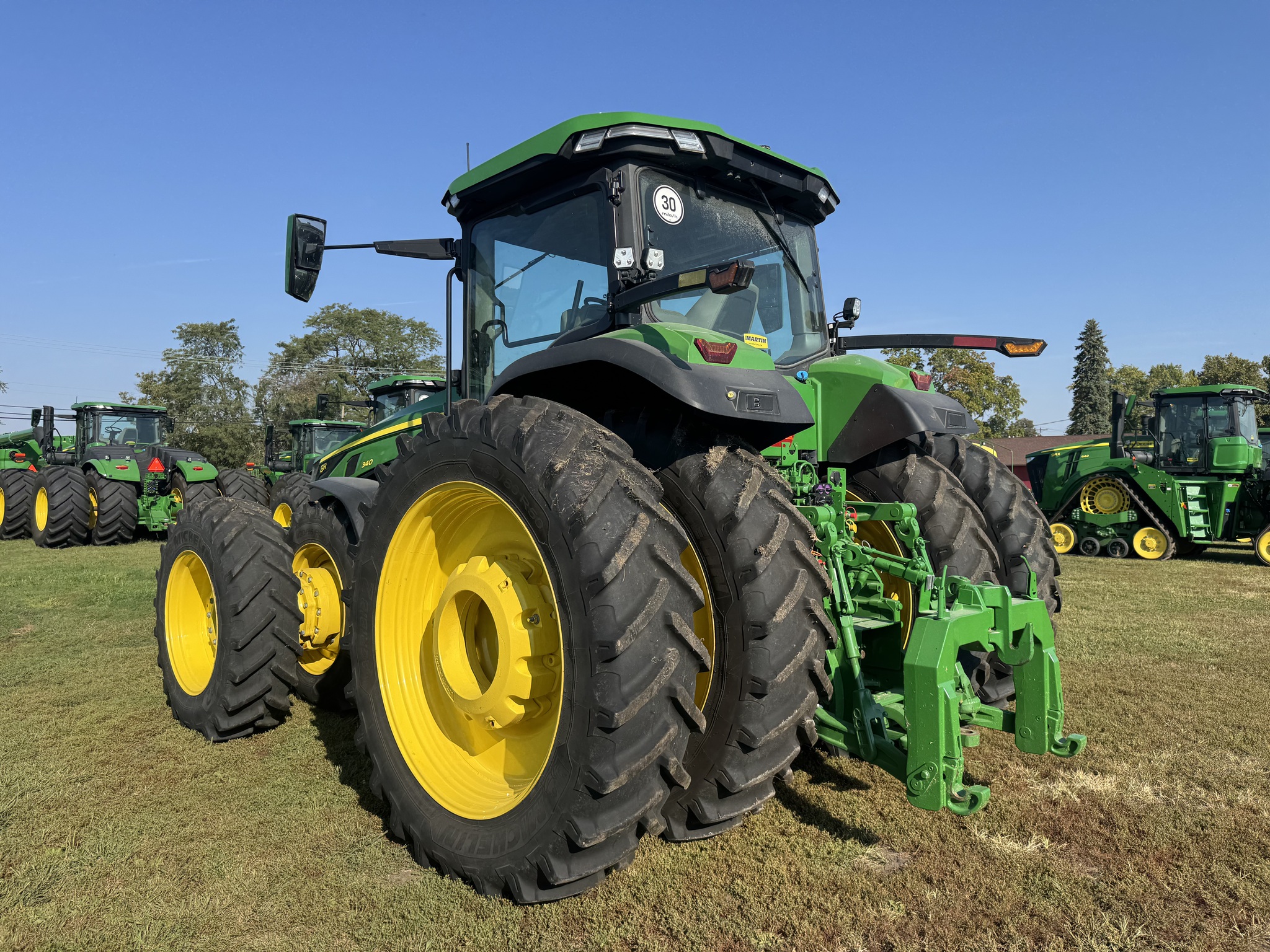  2024 John Deere 8R 340 at Heritage Tractor in Aledo, IL