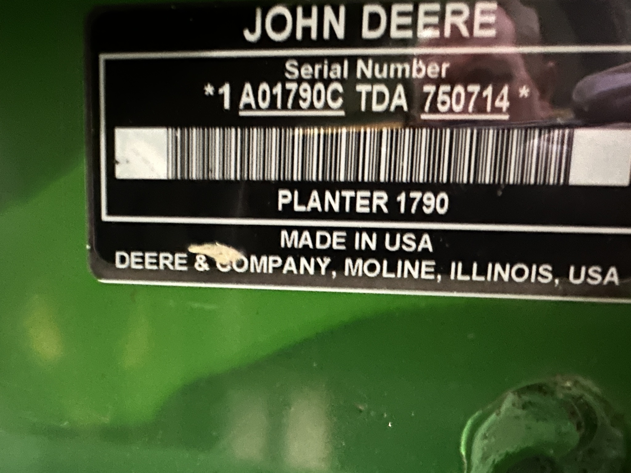 2013 John Deere 1790 Image 10