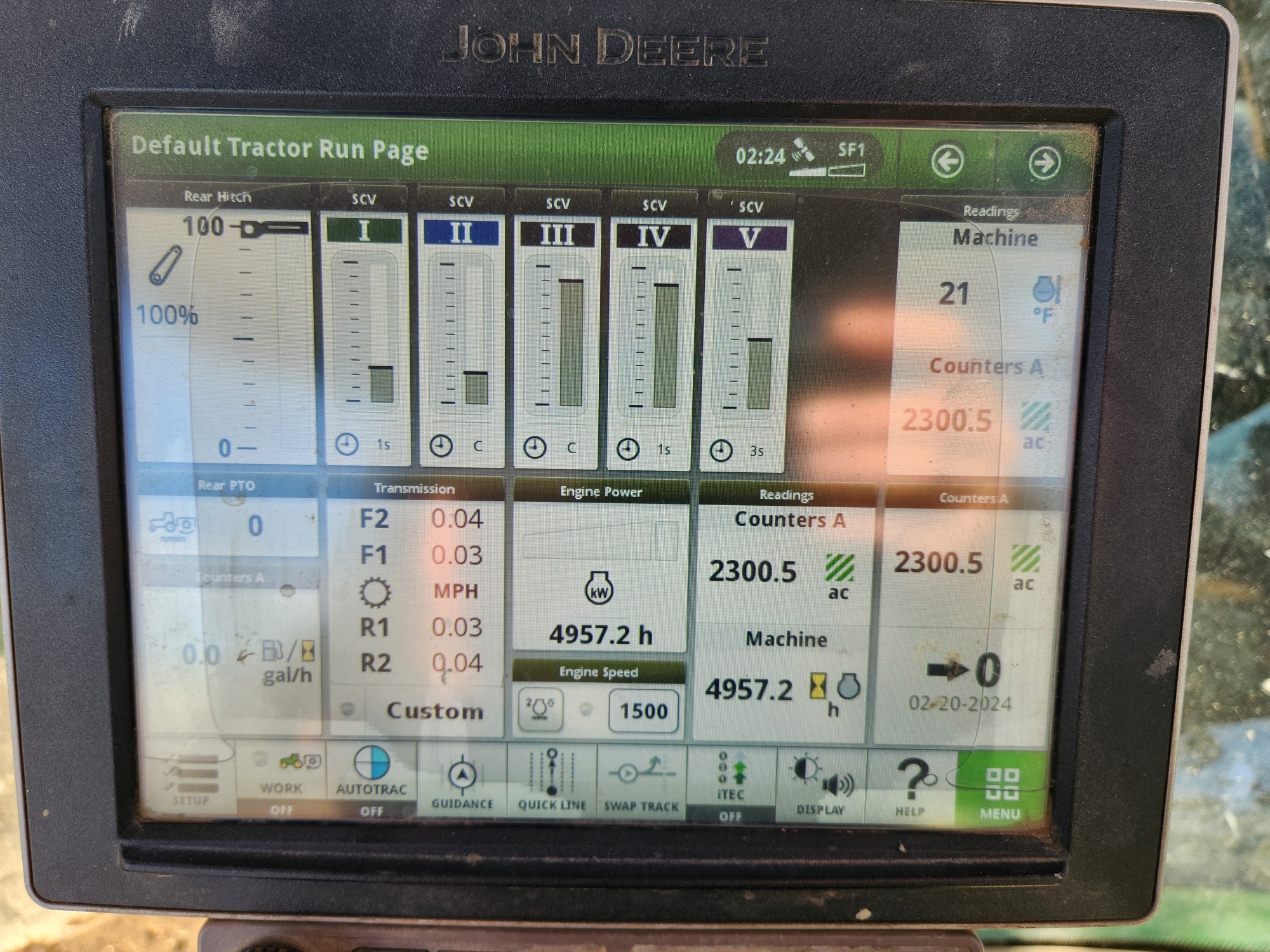 2016 John Deere 8295R Image 8