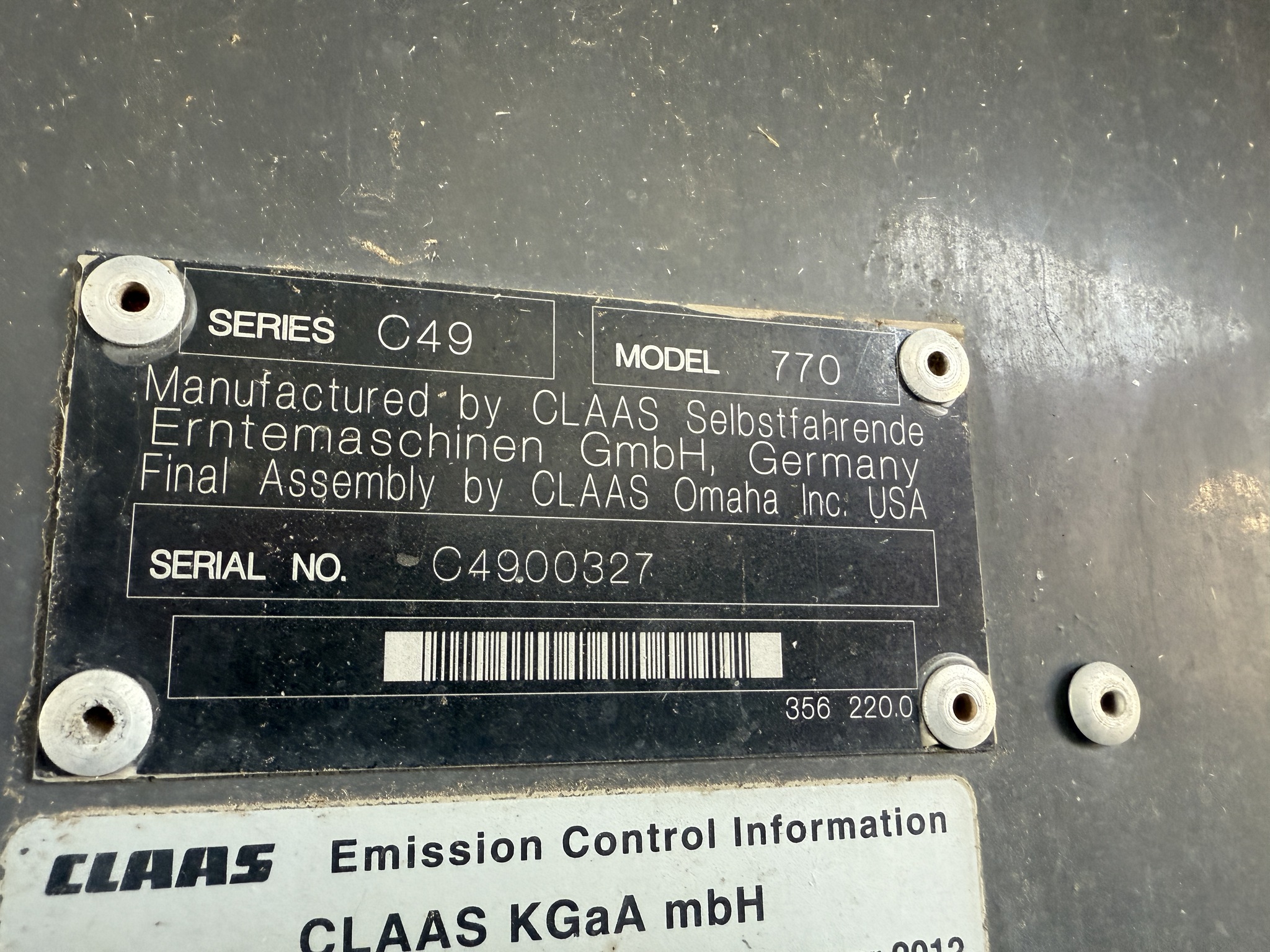 2012 Claas Lexion 770 Image 32