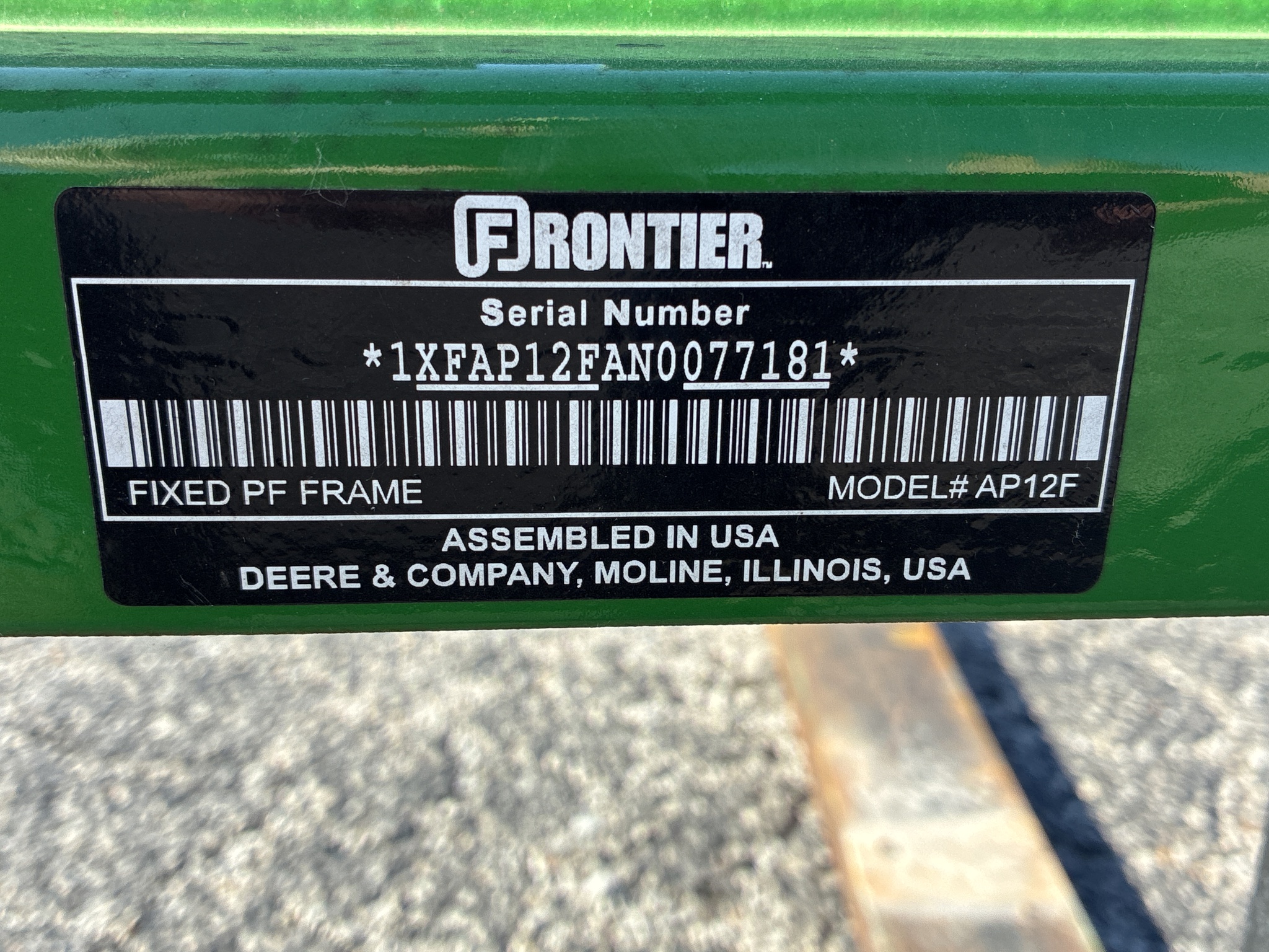 2022 Frontier AP12F Image 10