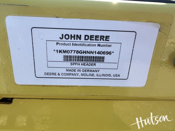 Photo of 2022 John Deere 778