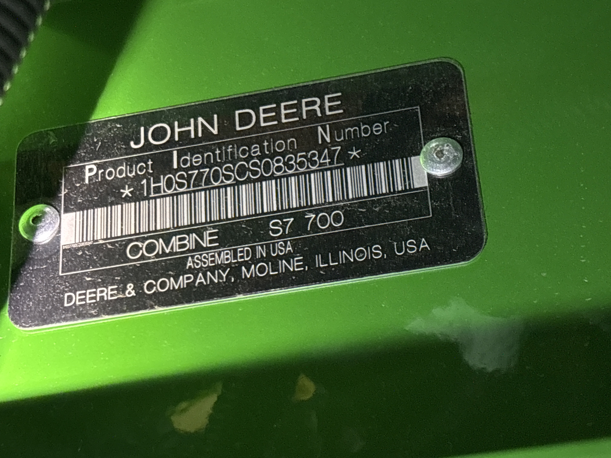 Used -- John Deere S7 700 Combines at Koenig Equipment in Anna, OH - PhotoXL10