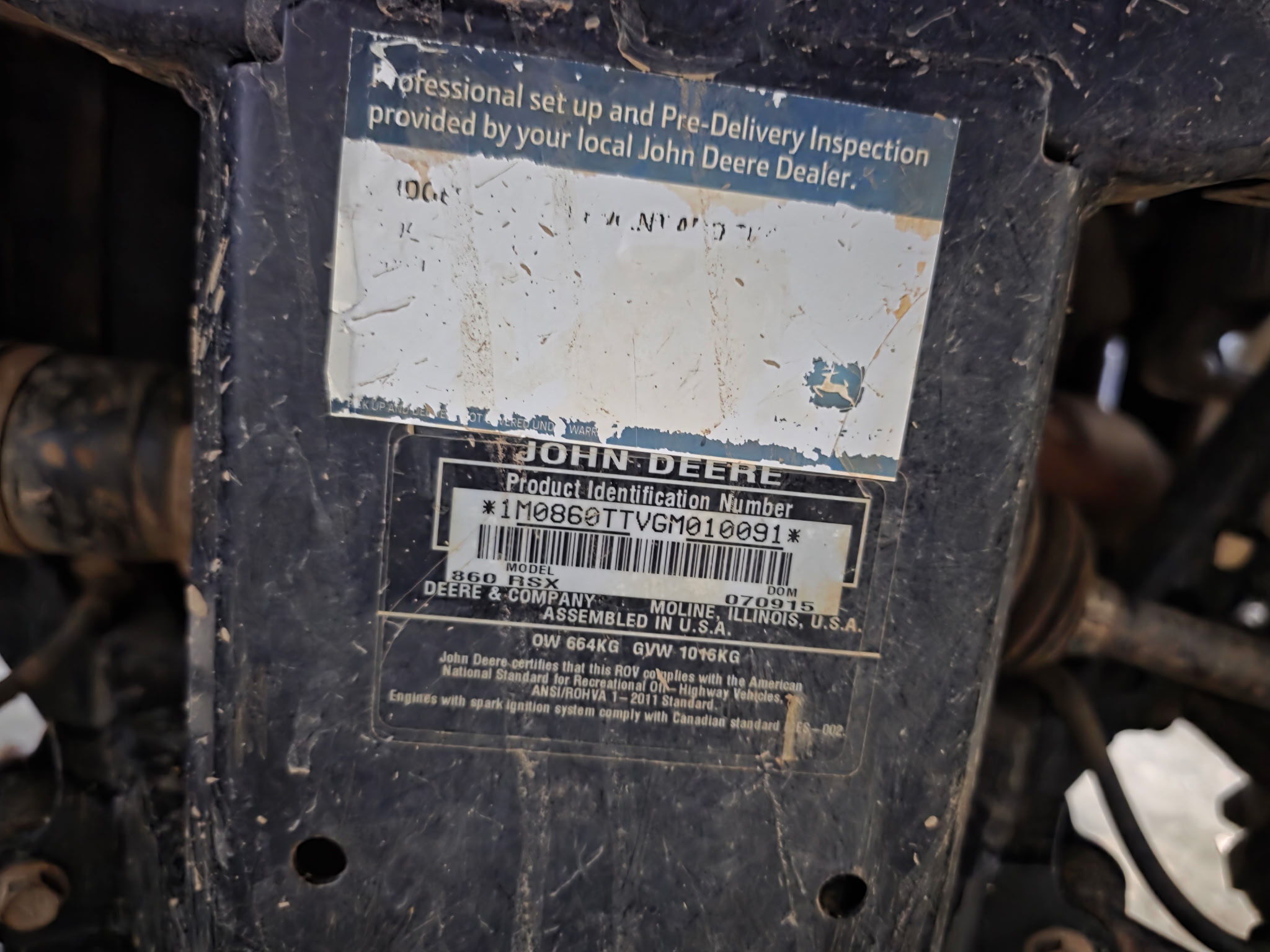 2016 John Deere RSX860i Image 2