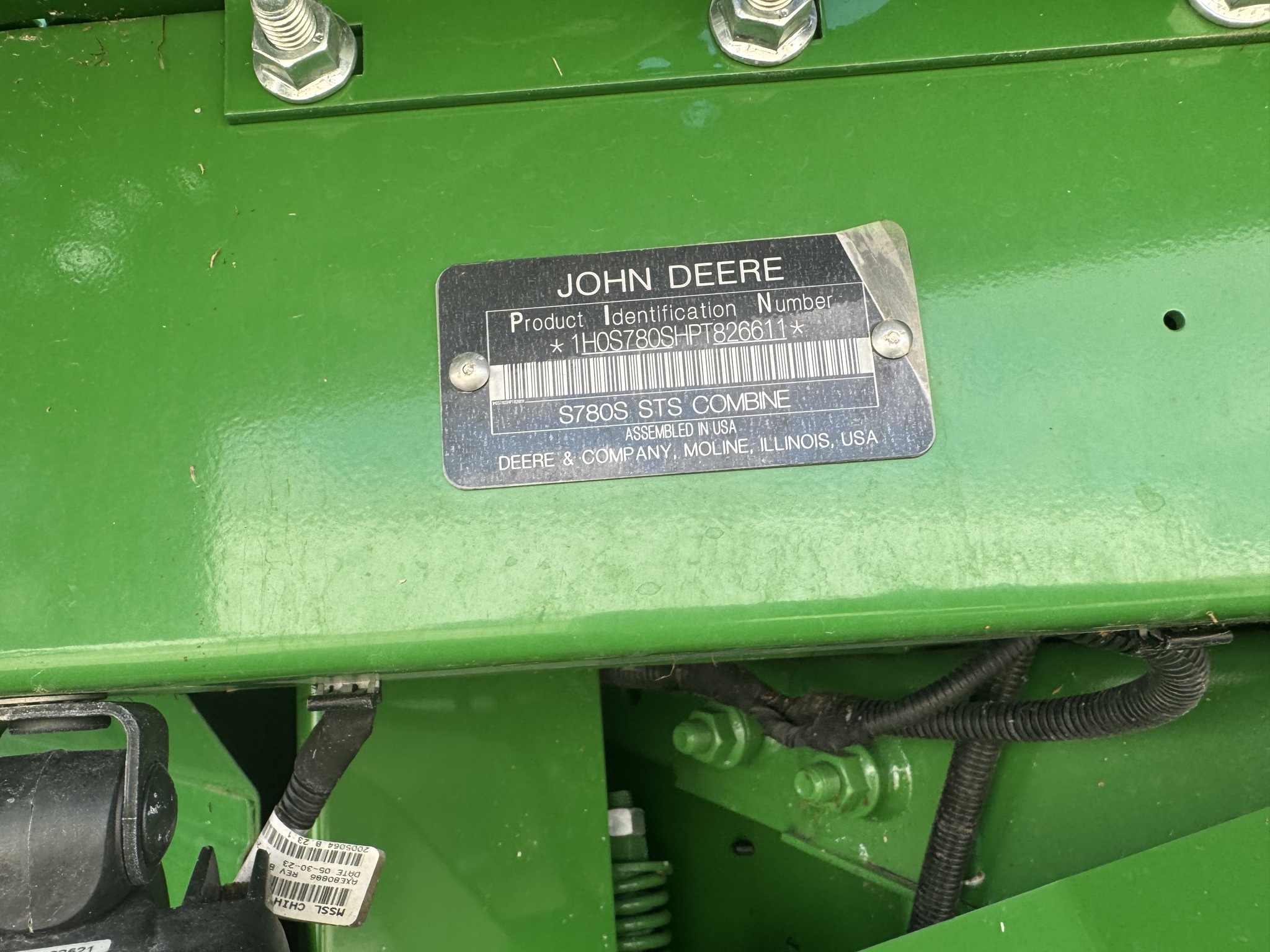 2023 John Deere S780 Image 35