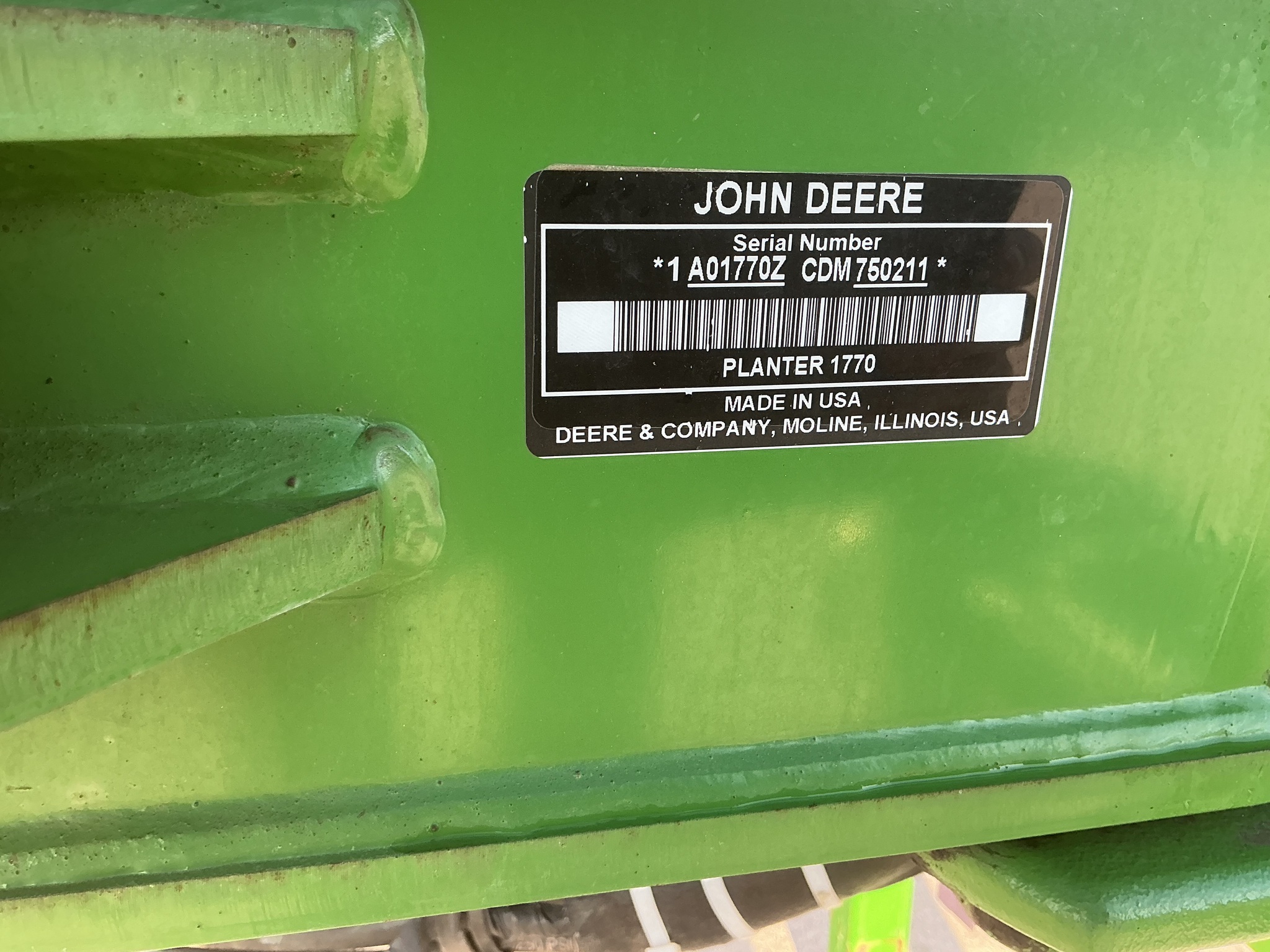 2013 John Deere 1770NT CCS Image 2