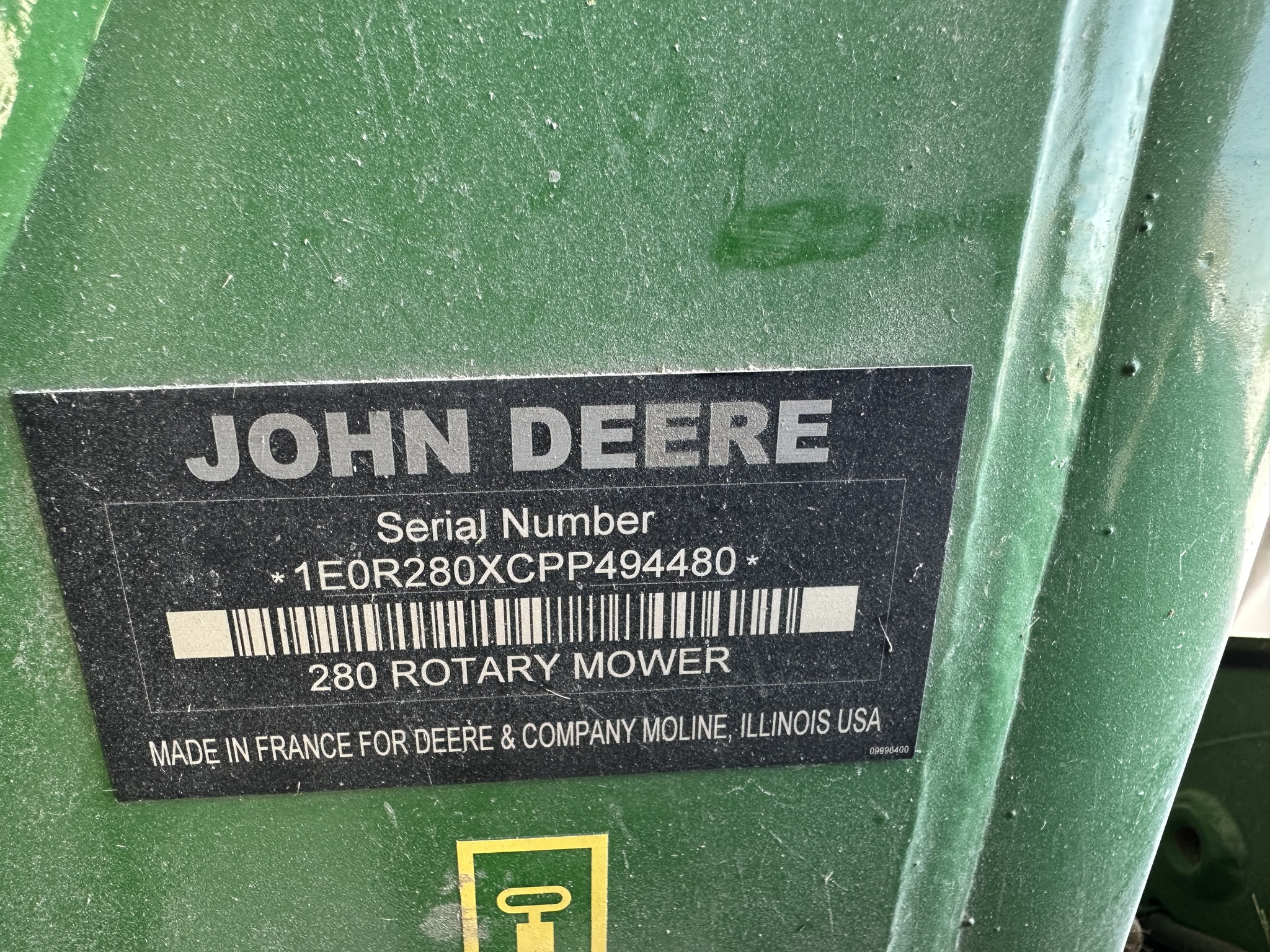 2023 John Deere R280 Image 7