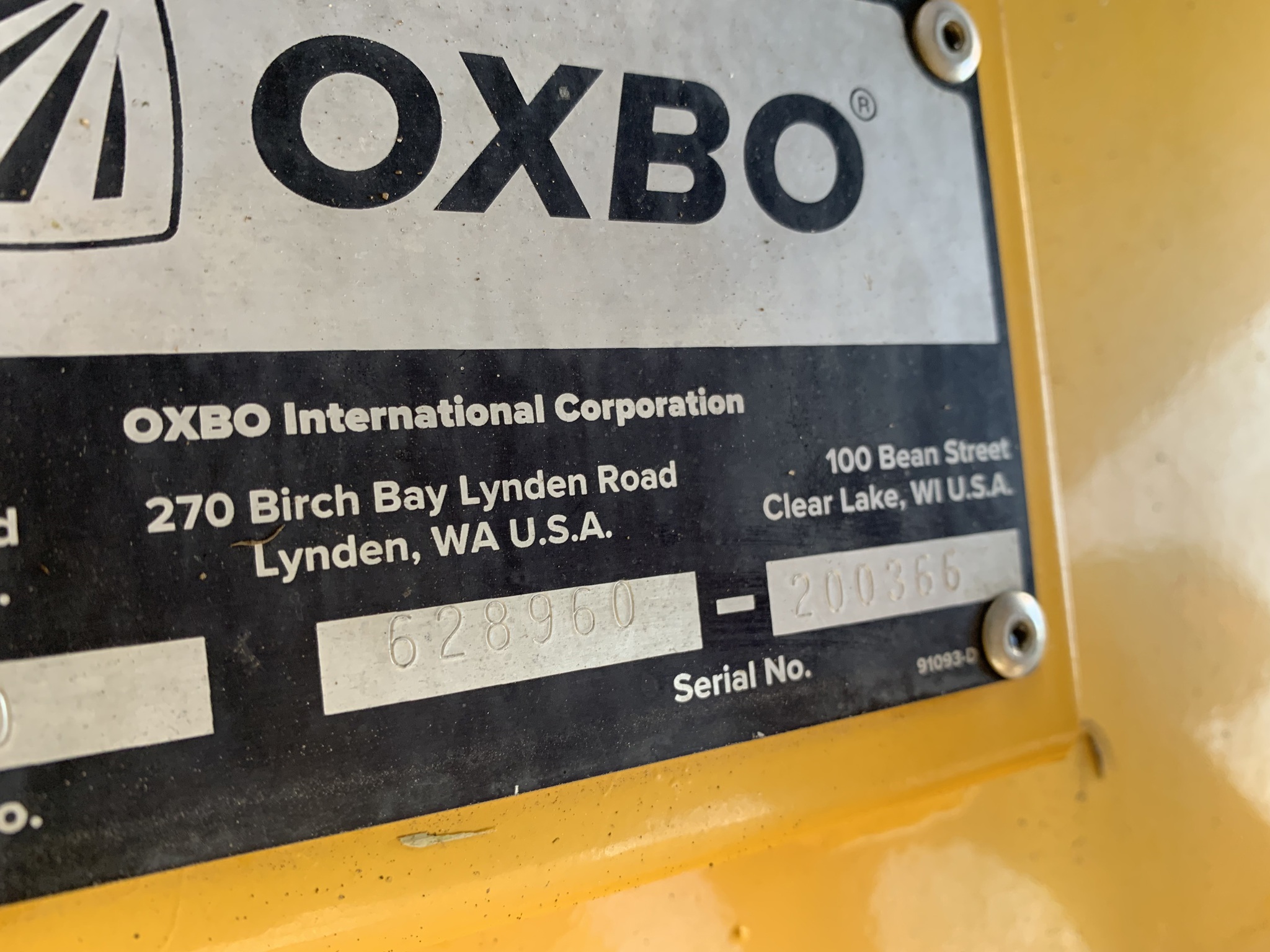 2021 Oxbo 2340 Image 9