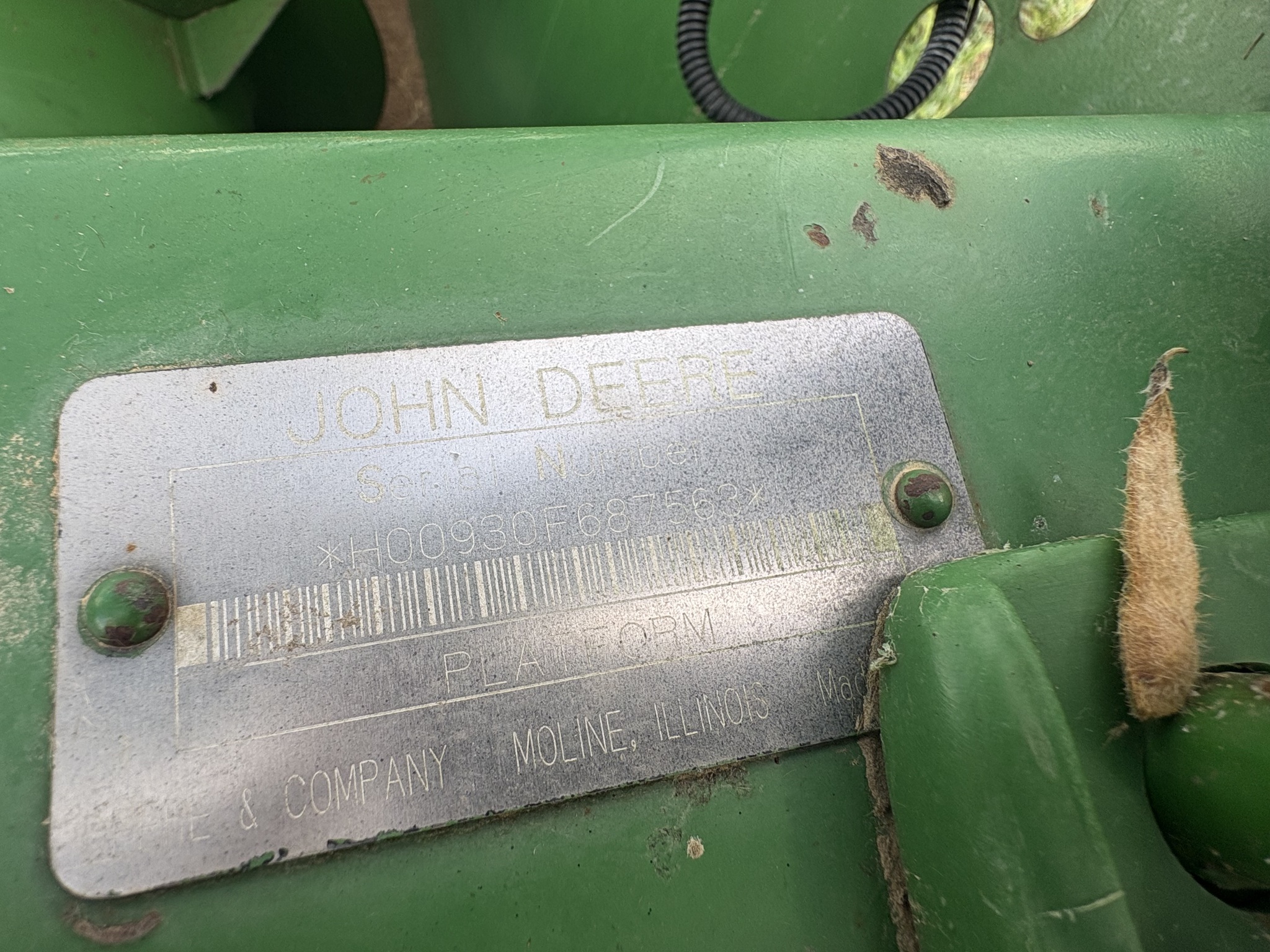 2000 John Deere 930F Image 15