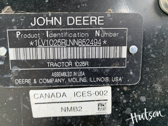 Photo of 2022 John Deere 1025R