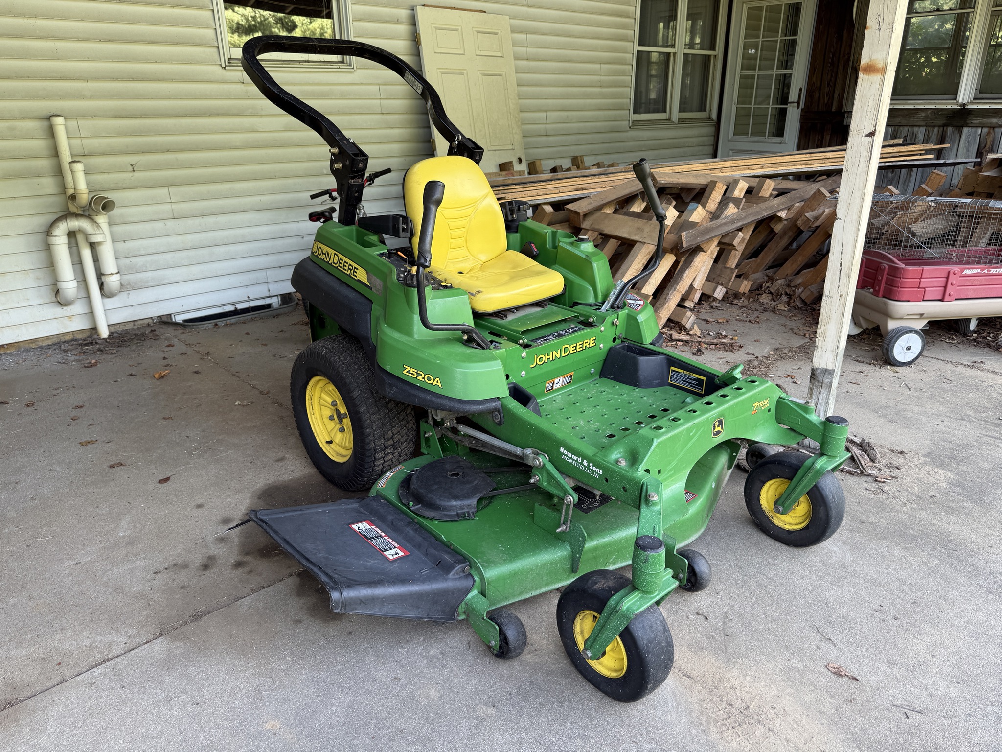 2008 John Deere Z520A Image 1