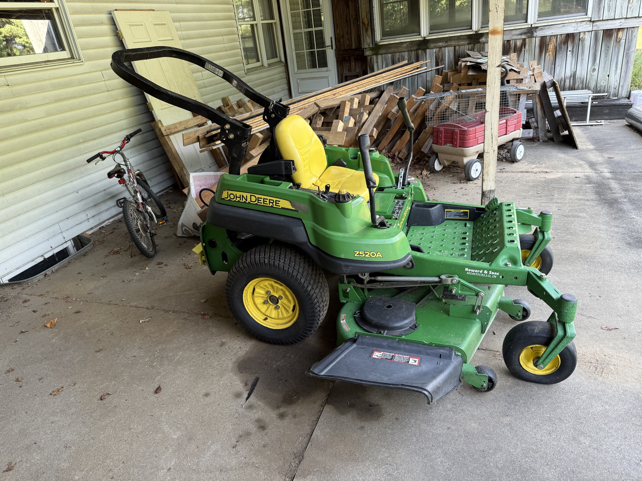 2008 John Deere Z520A Image 2