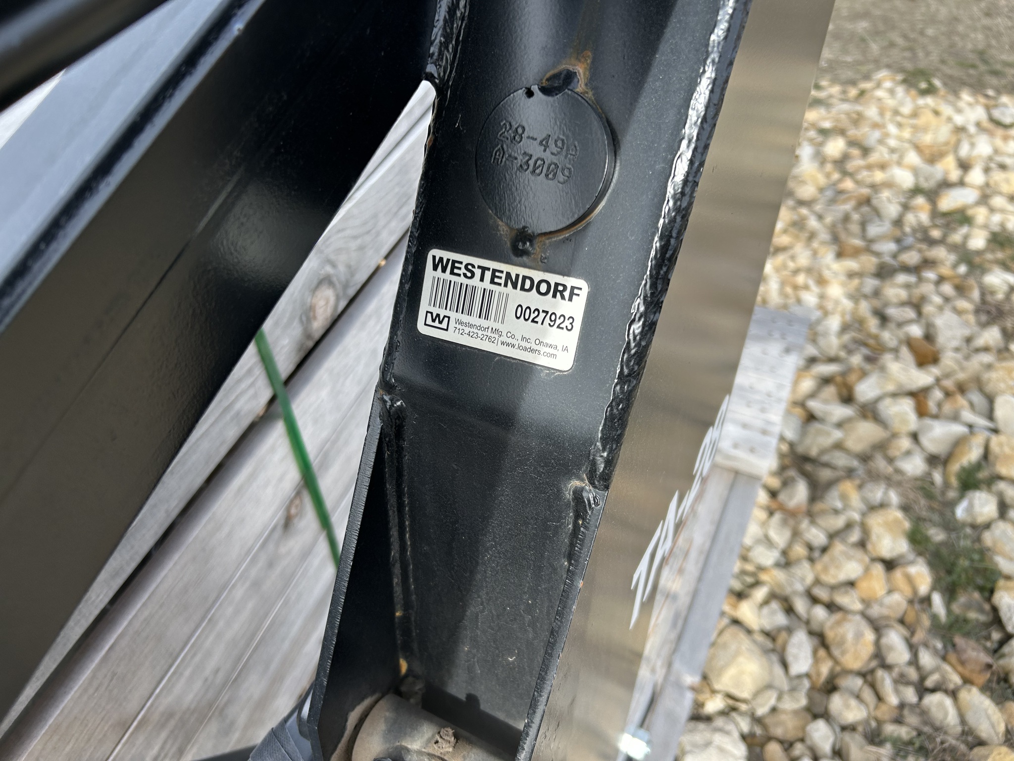  2025 Westendorf TA-28 at Heritage Tractor in Topeka, KS