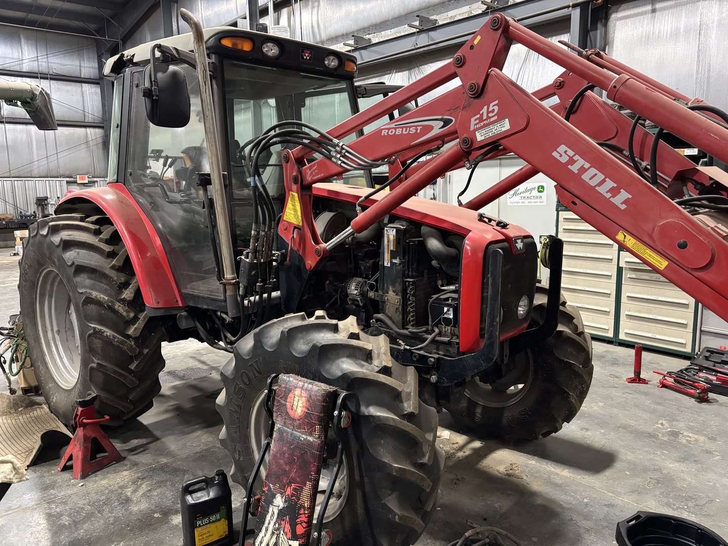 2008 Massey Ferguson 5455 at Heritage Tractor in Clinton, MO