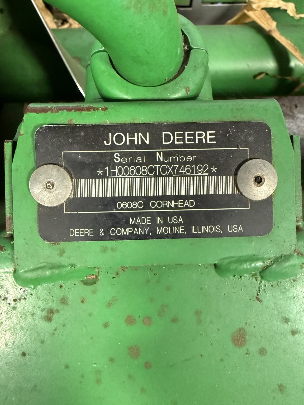  2012 John Deere 608C at Heritage Tractor in Brimfield, IL