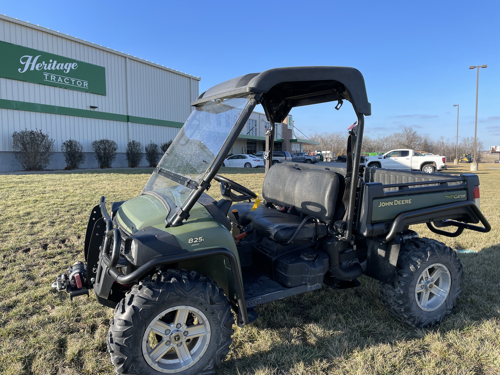  2012 John Deere XUV 825I OLIVE at Heritage Tractor in Adrian, MO