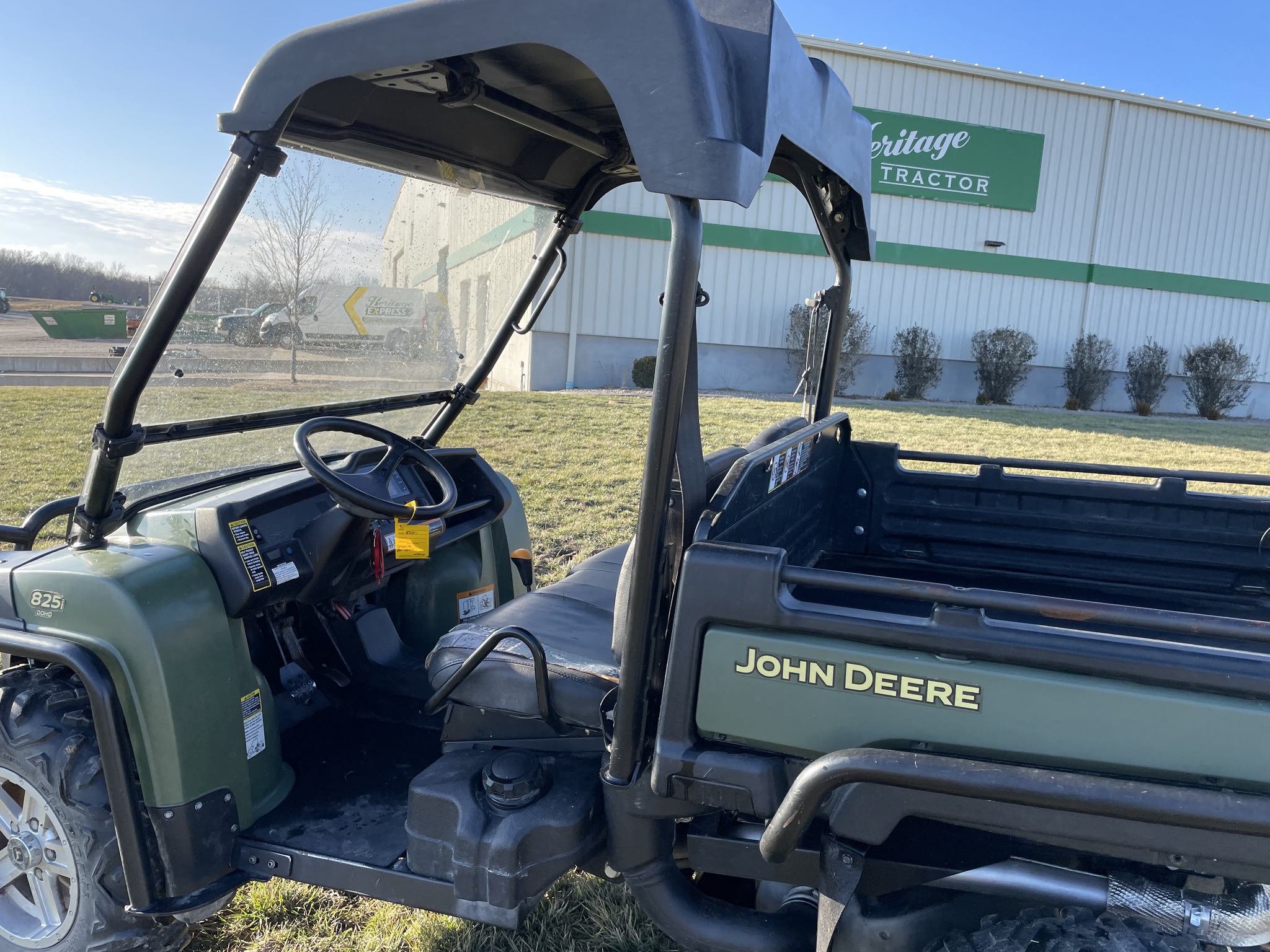  2012 John Deere XUV 825I OLIVE at Heritage Tractor in Adrian, MO
