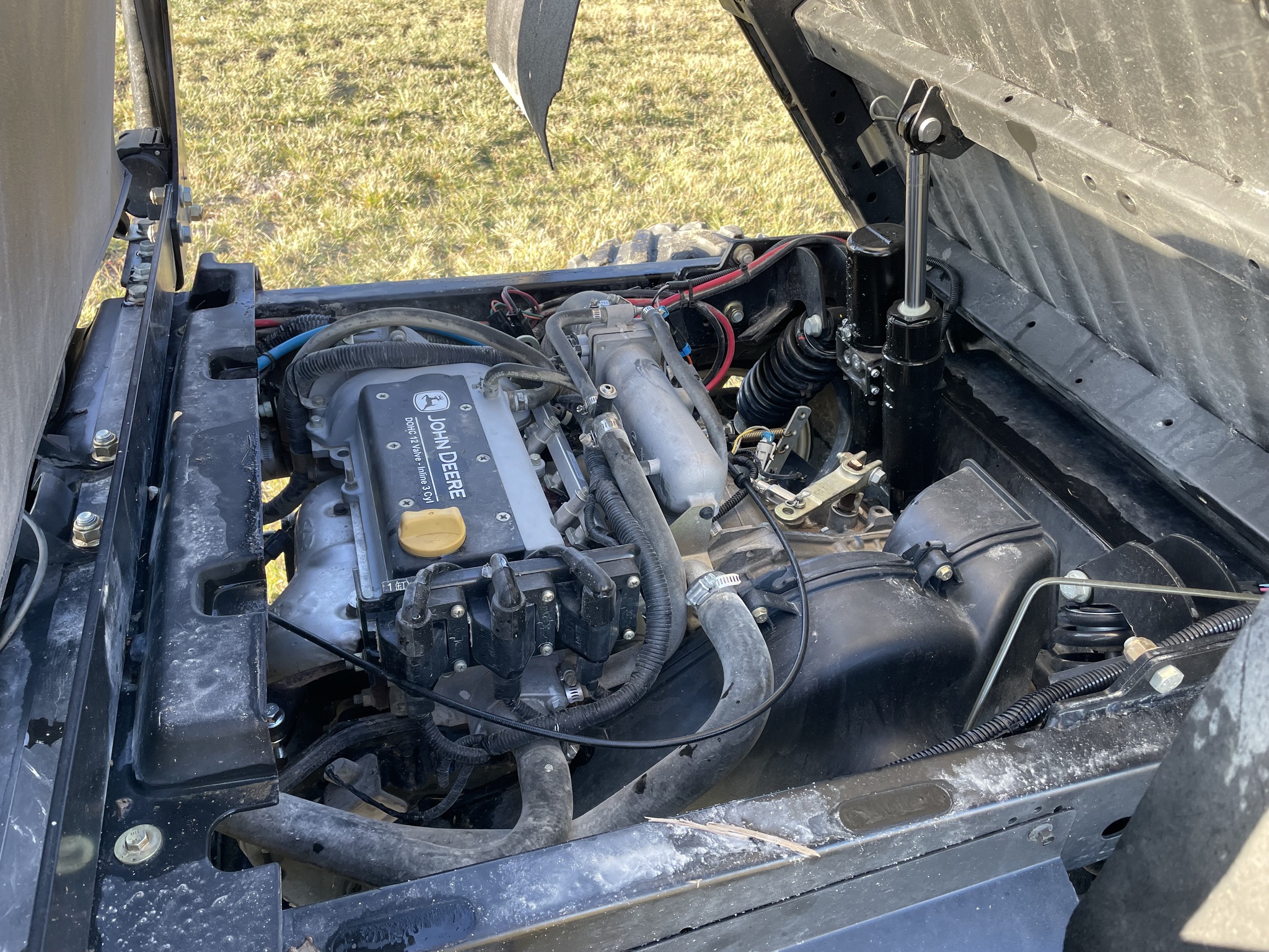  2012 John Deere XUV 825I OLIVE at Heritage Tractor in Adrian, MO