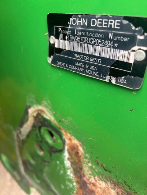 2016 John Deere 9570R Image 3