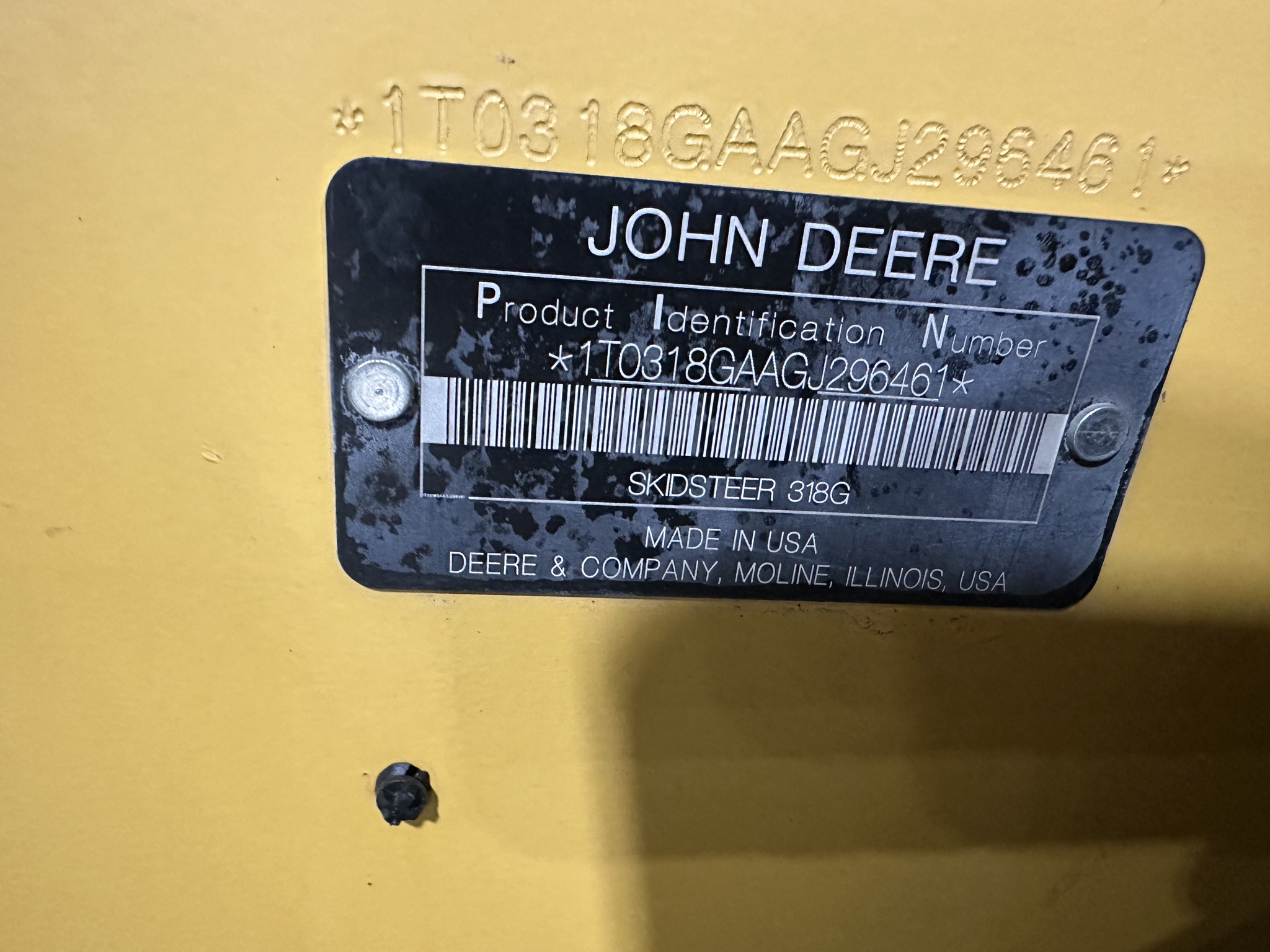 2016 John Deere 318G Image 3