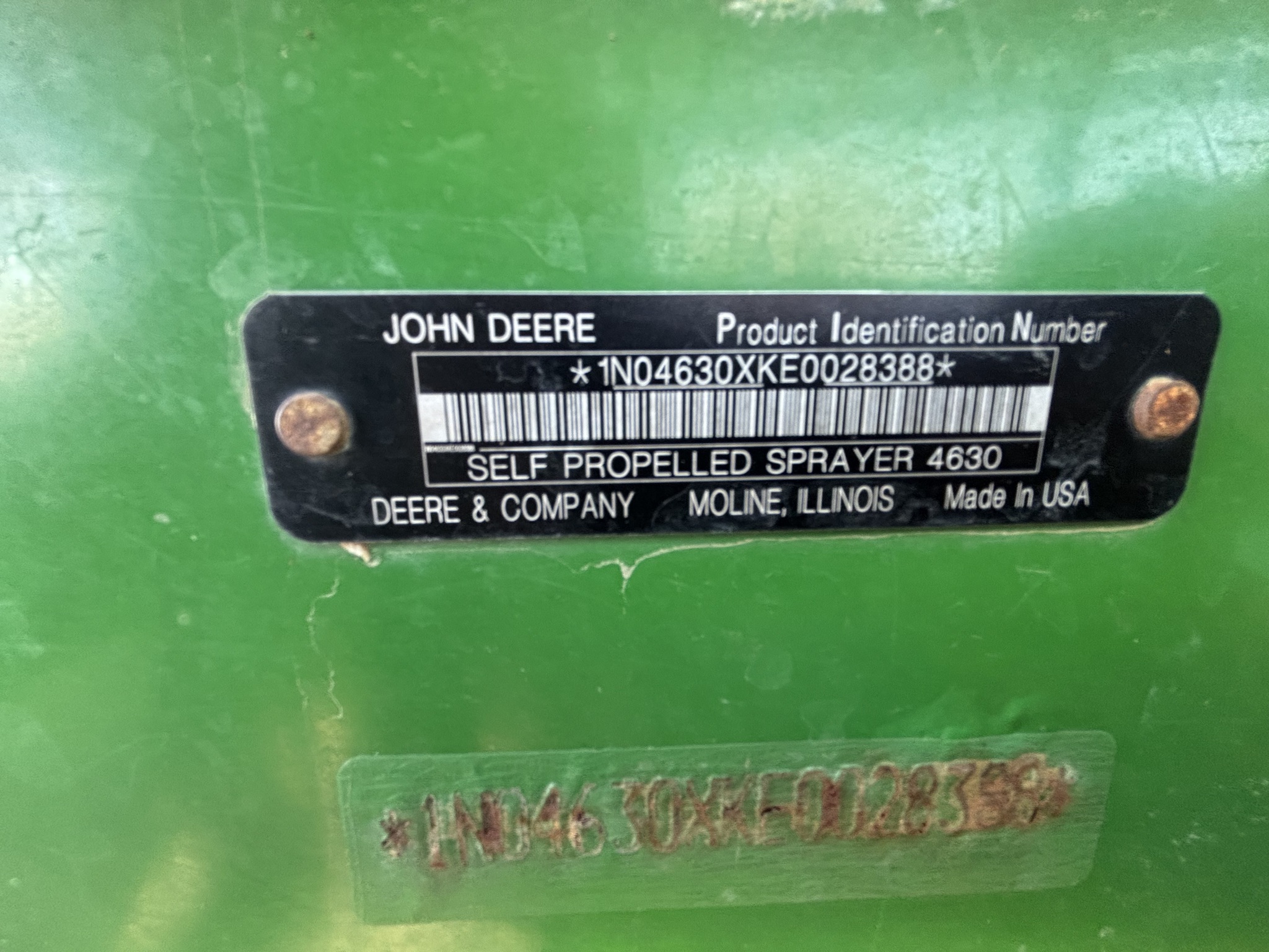  2014 John Deere 4630 at Heritage Tractor in Clinton, MO
