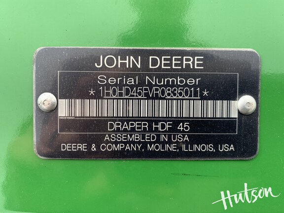 Photo of 2025 John Deere HDF 45