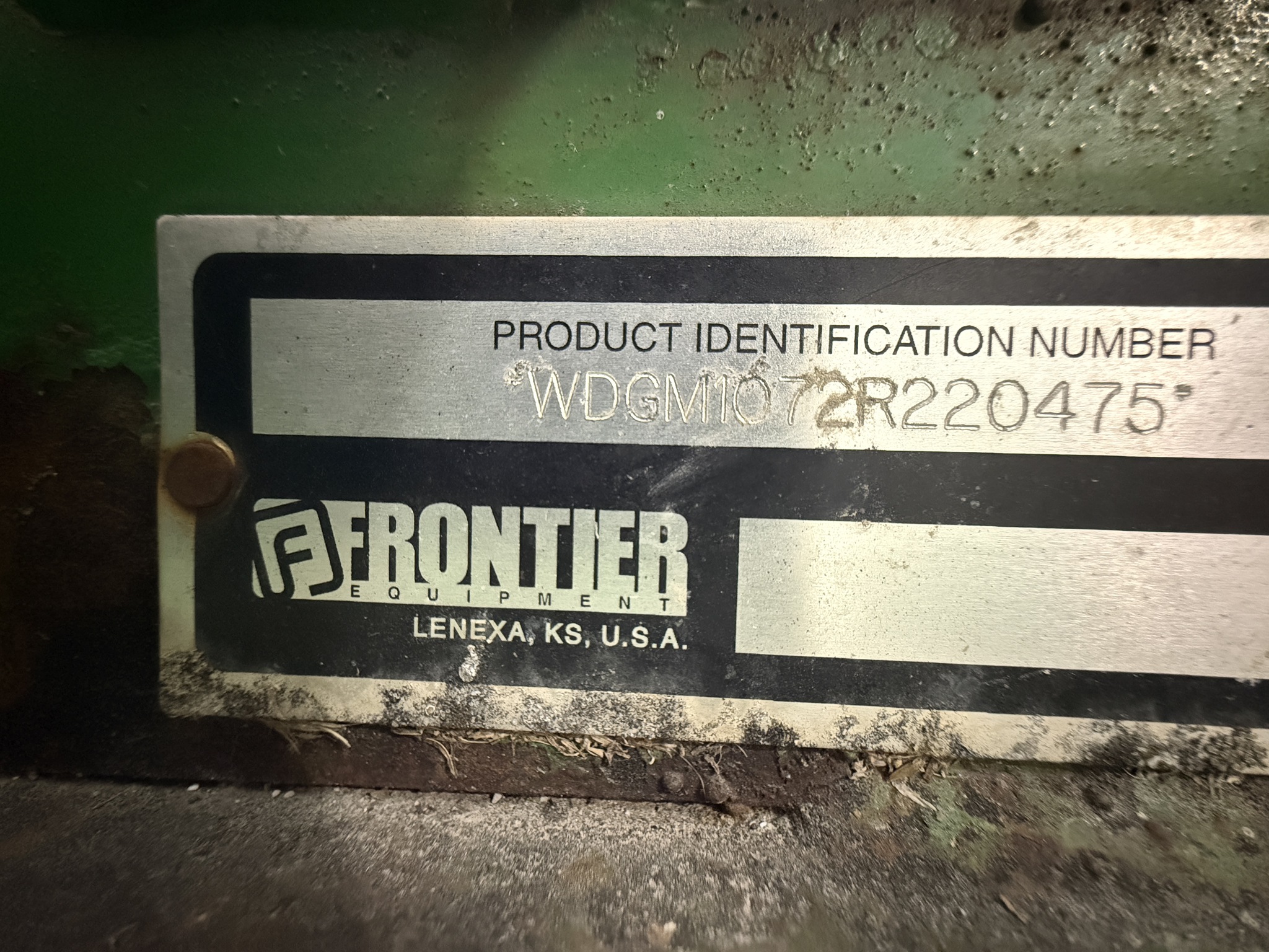 2002 Frontier GM1072R Image 2