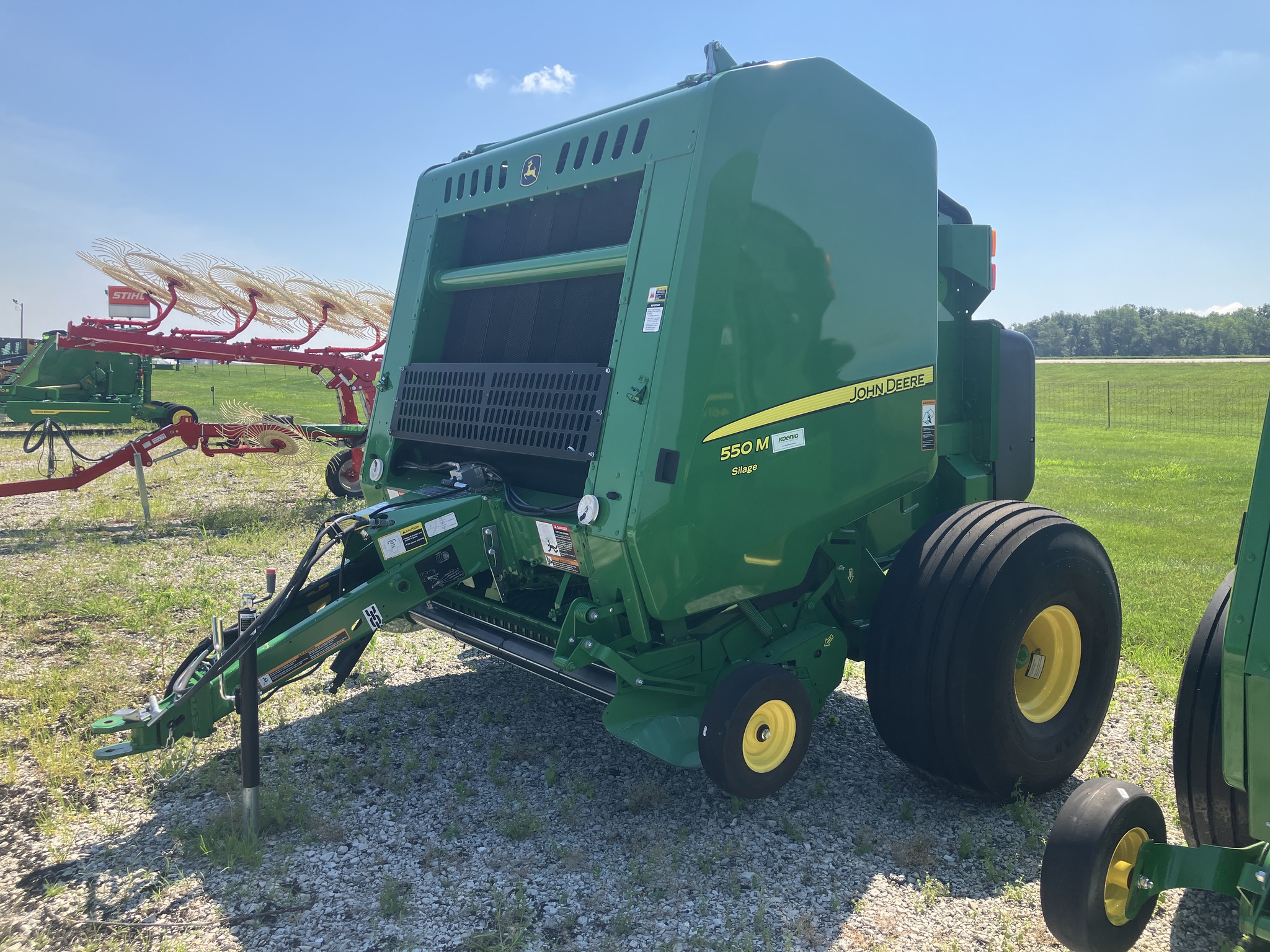 Used 2023 John Deere 550M Round Balers at Koenig Equipment in Greensburg, IN - PhotoXL0