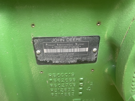 2018 John Deere 8370R - Photo8