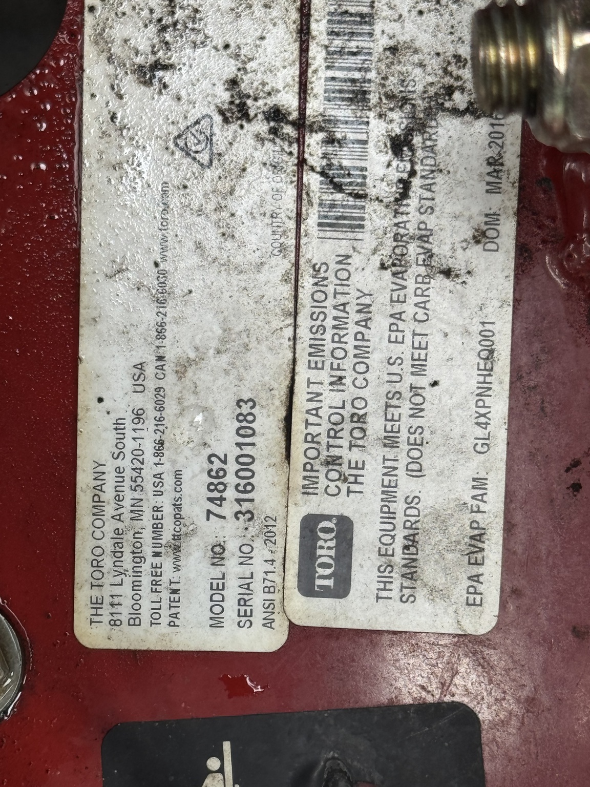 Toro Titan 5400C Image 7