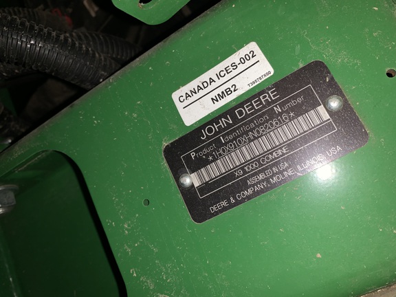 2022 John Deere X9 1000