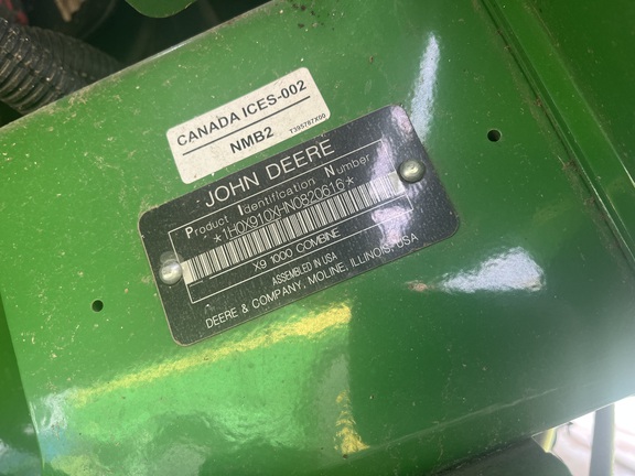 2022 John Deere X9 1000