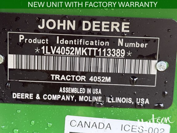 Photo of 2026 John Deere 4052M