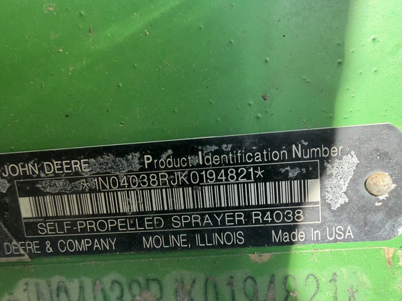 2019 John Deere R4038 - Photo50