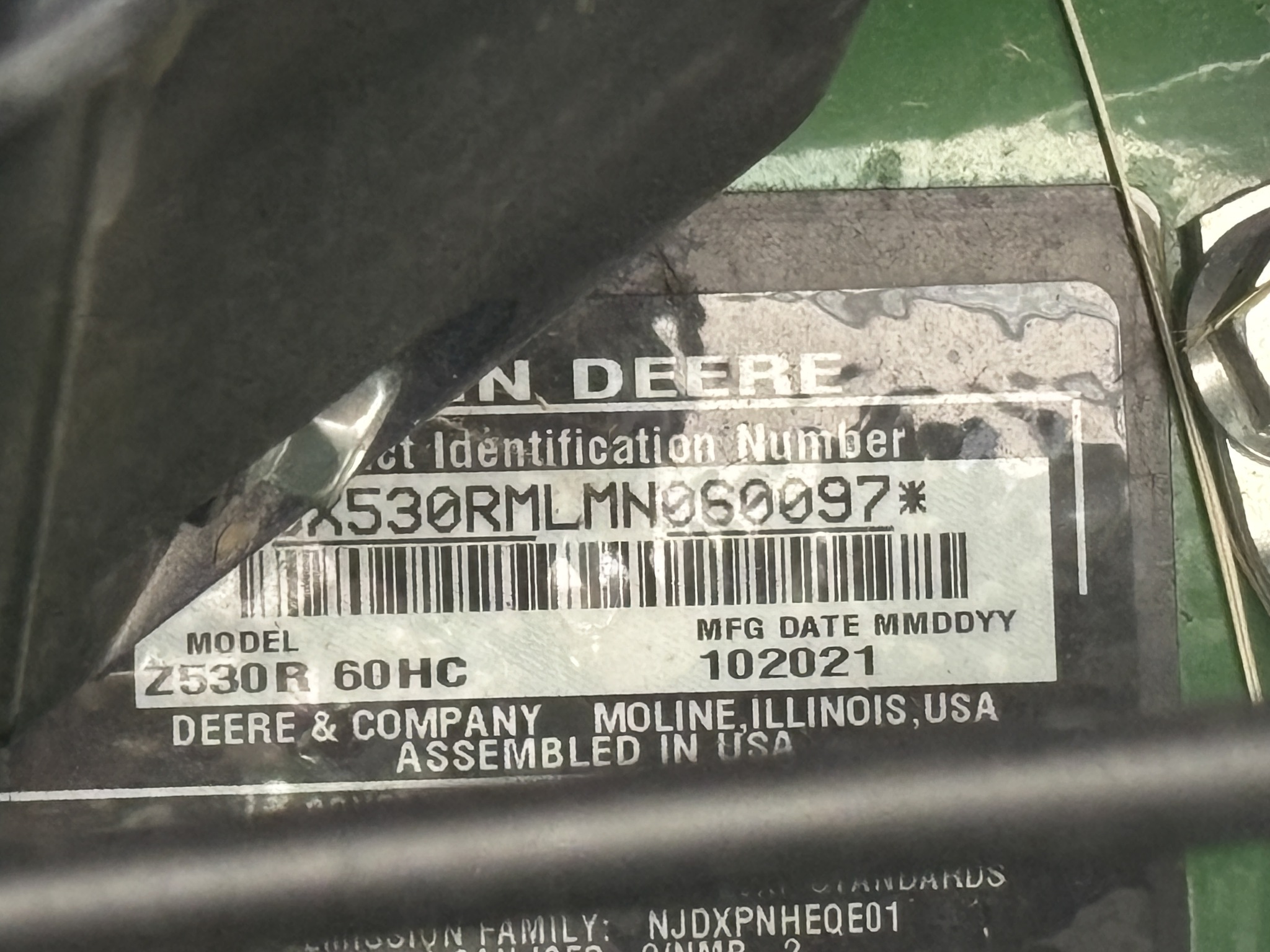 Used 2022 John Deere Z530R Zero Turn Mowers at Koenig Equipment in Franklin, IN - PhotoXL9