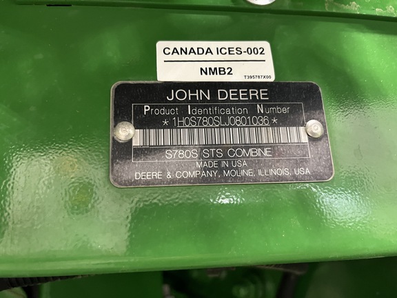 Used 2018 John Deere S780 Combines at Horizon Ag & Turf in High Prairie, AB - Photo33