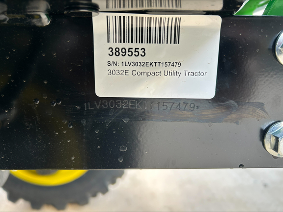 2026 John Deere 3032E