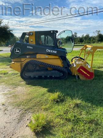 2020 John Deere 333G with Seppi Mulch Head Image 2
