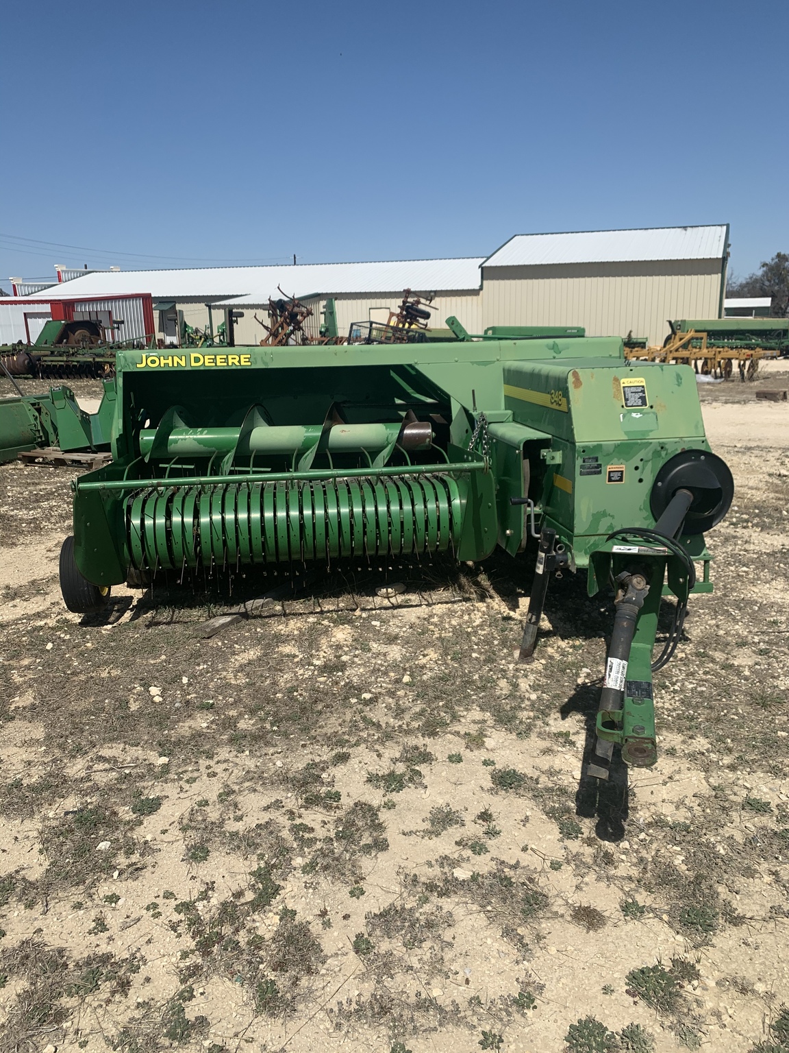 2006 John Deere 348 Image 1