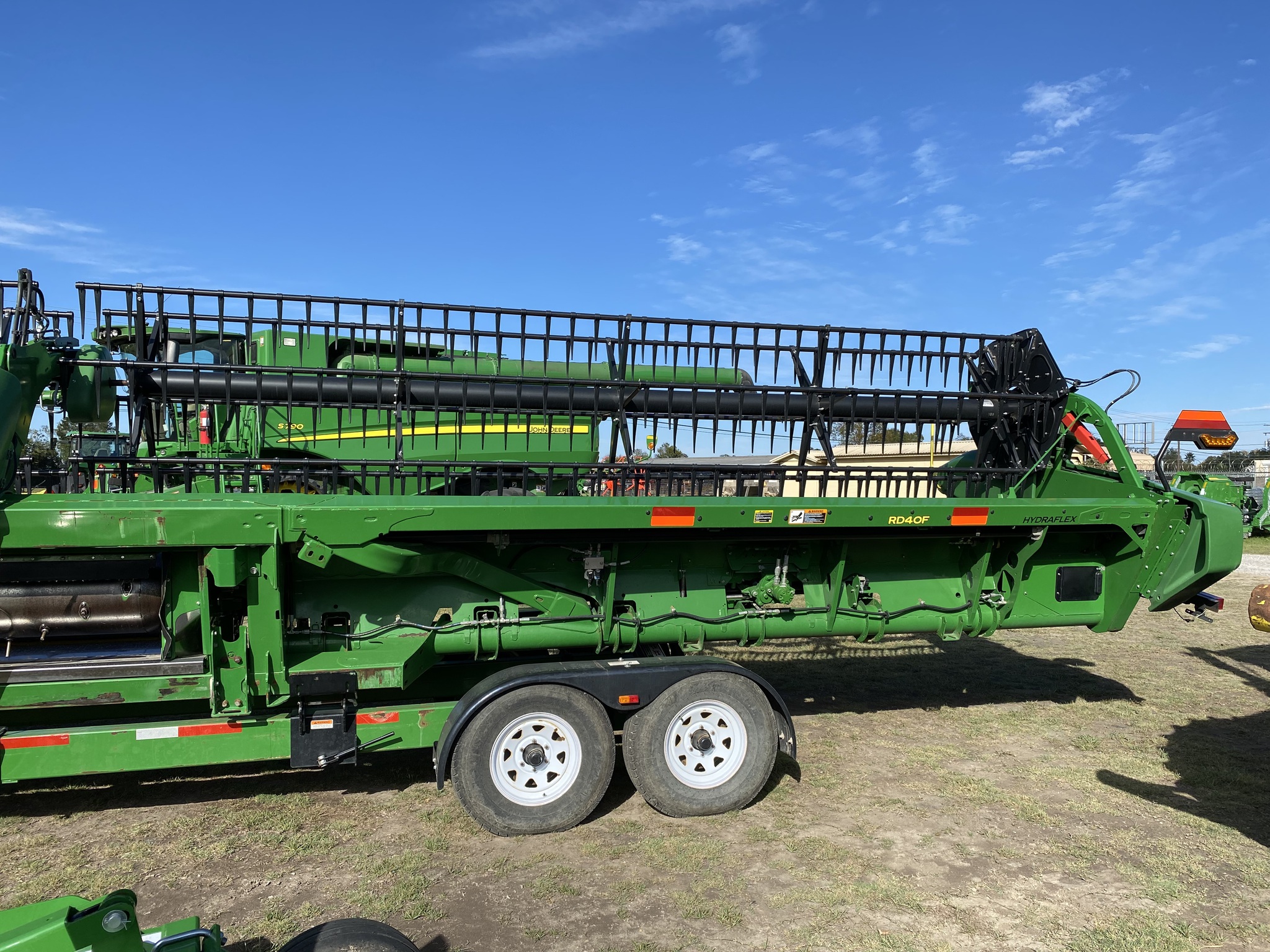 2021 John Deere RD40F Combine Platforms Opelousas, LA