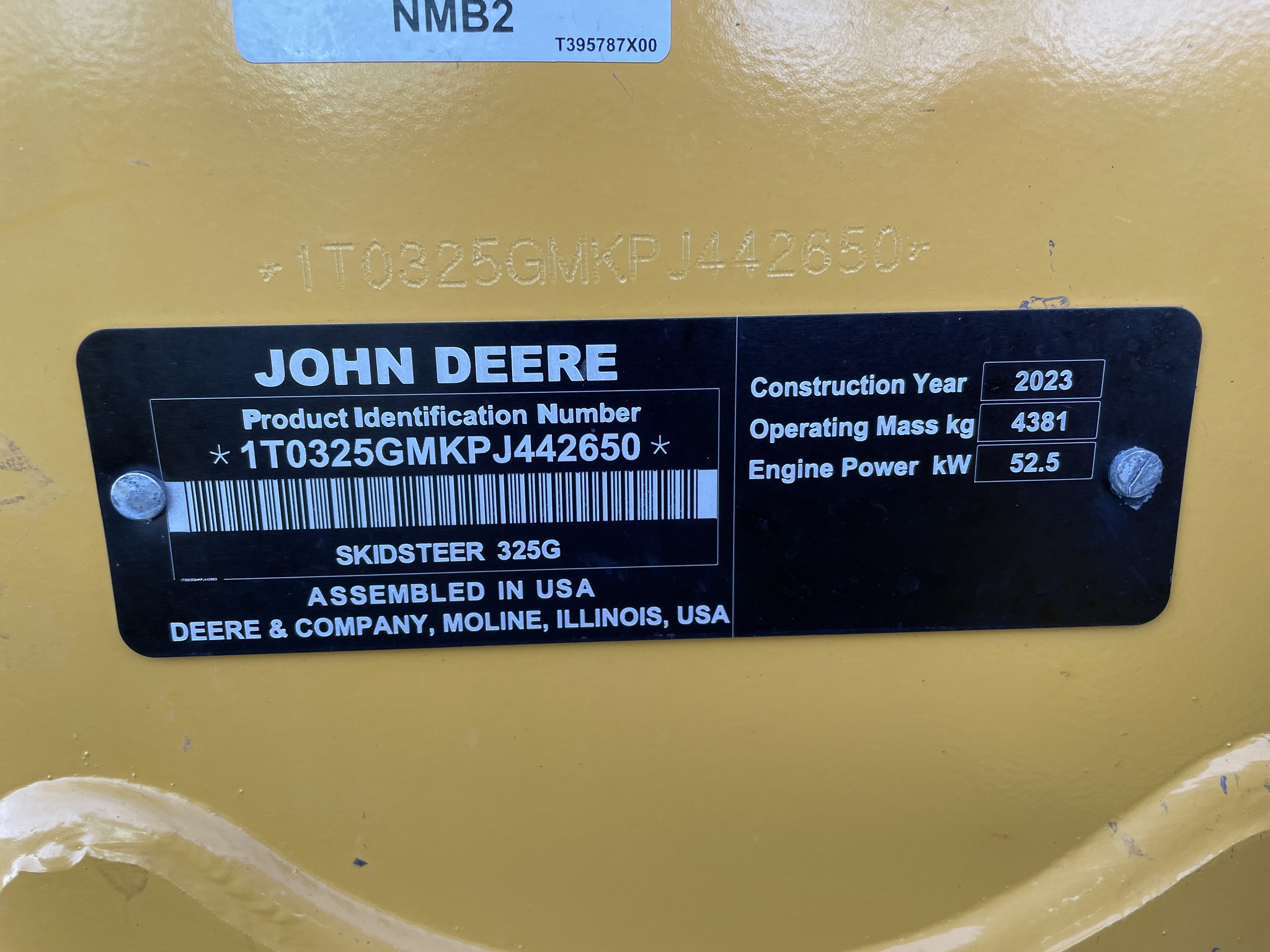  2023 John Deere 325G at Heritage Tractor in Adrian, MO