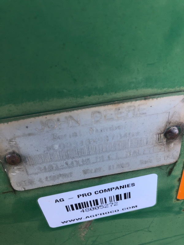 1996 John Deere 348 Image 7