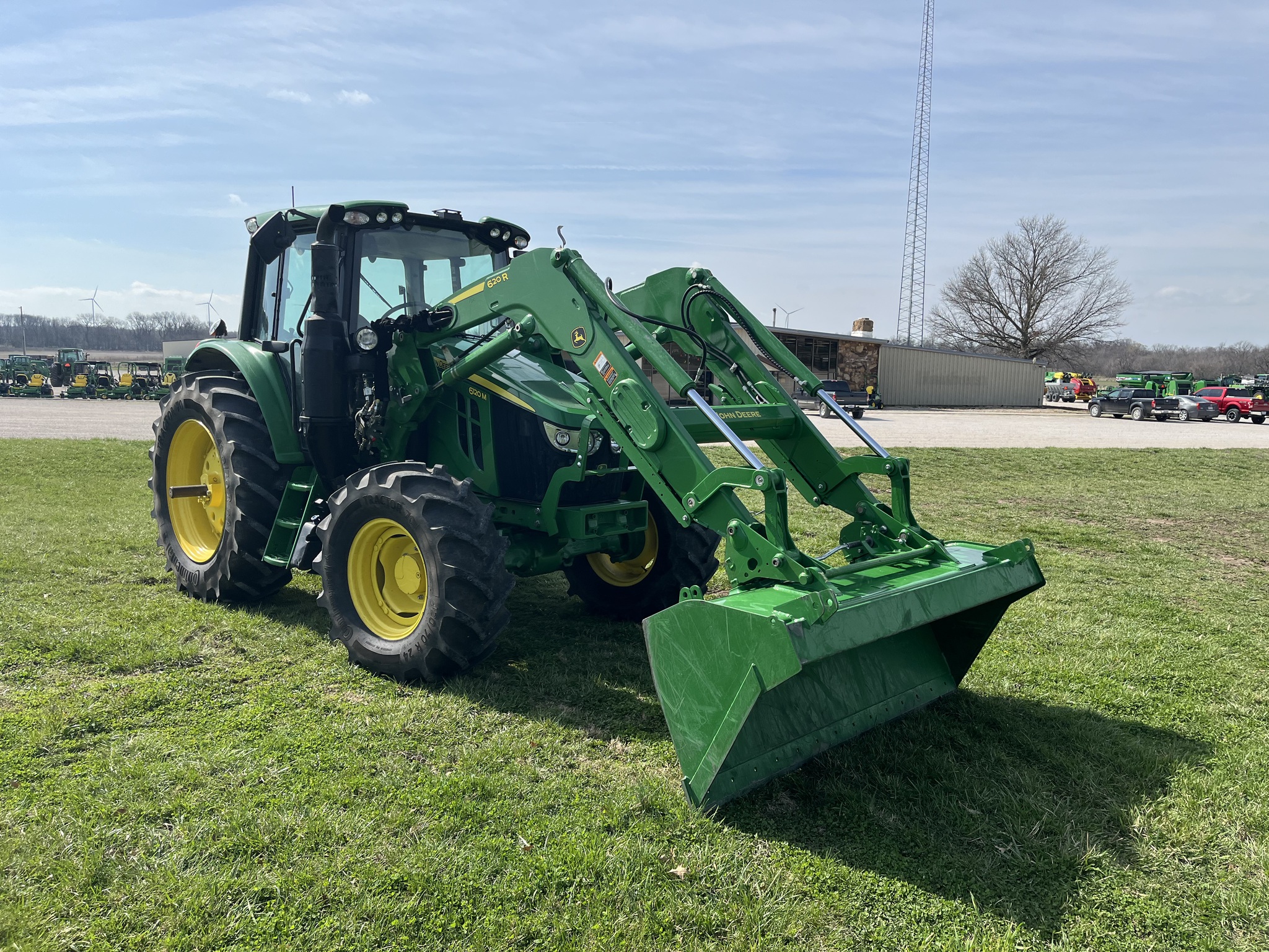  2022 John Deere 6120M at Heritage Tractor in Harrison, AR