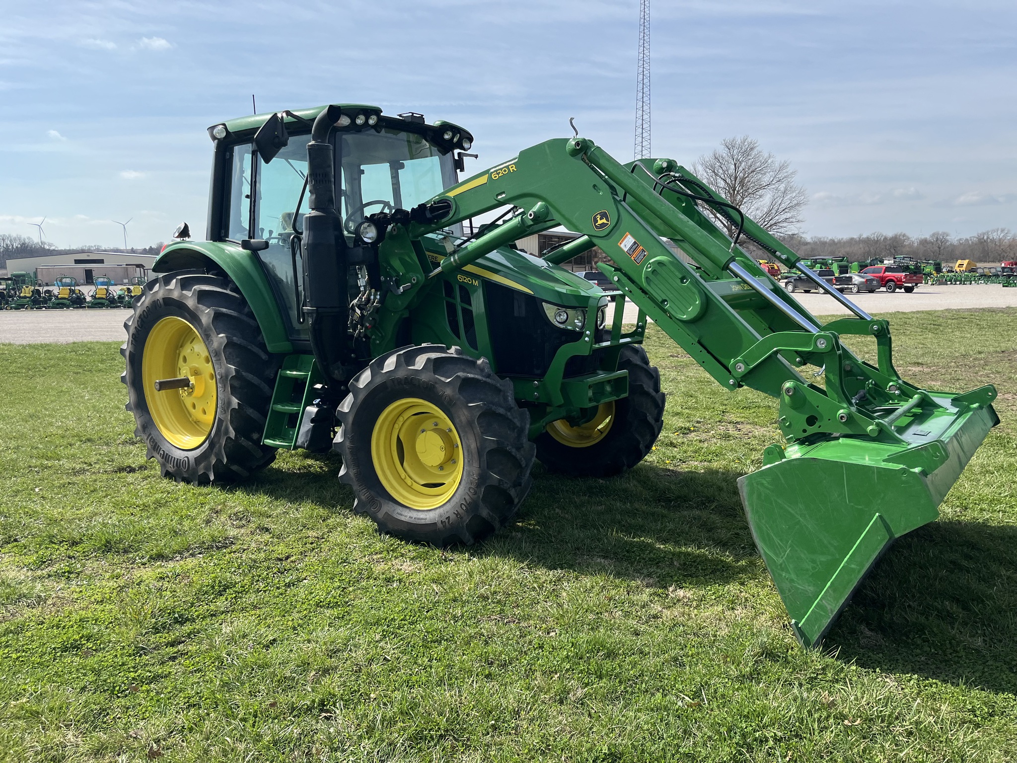  2022 John Deere 6120M at Heritage Tractor in Harrison, AR