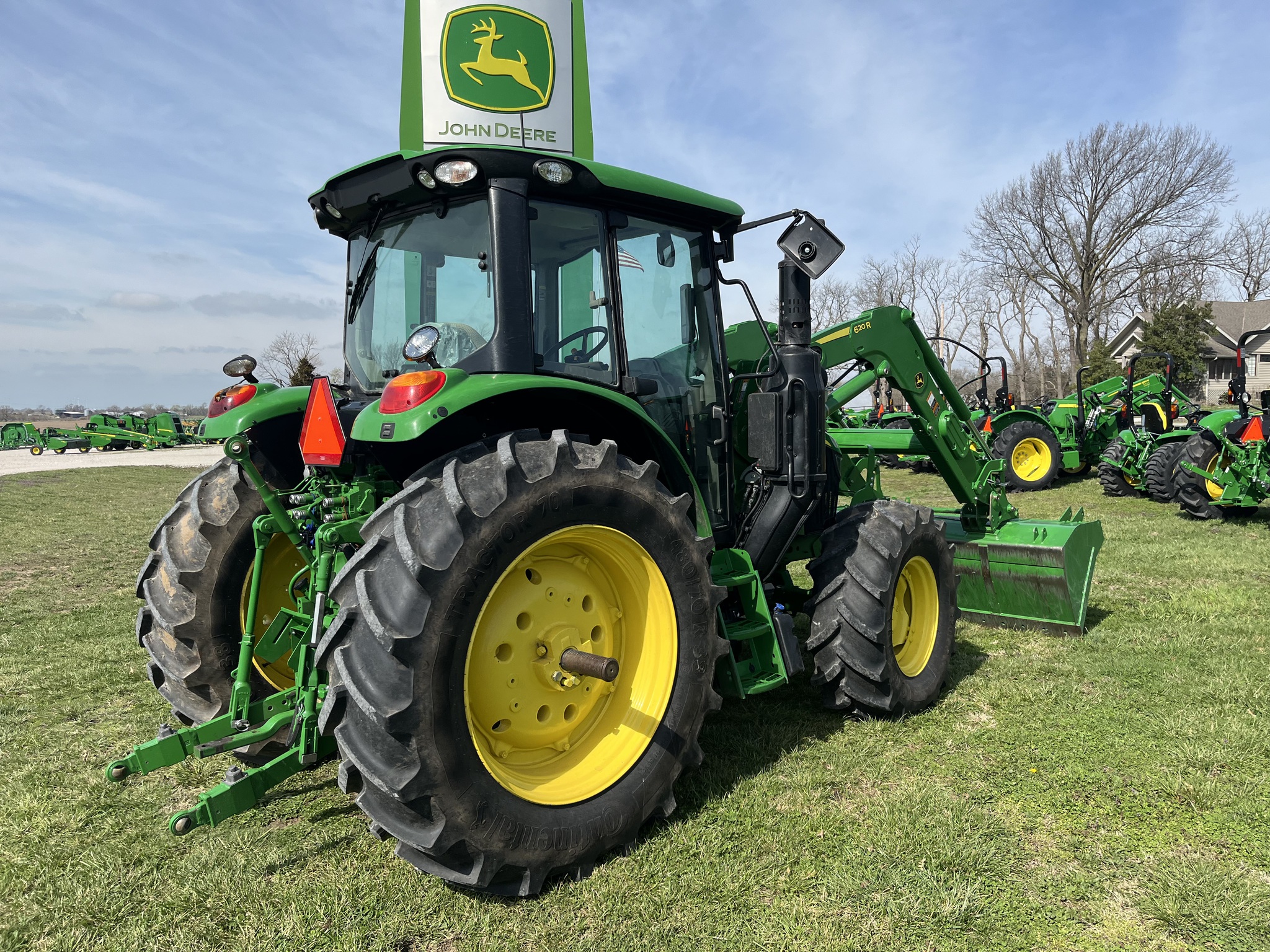  2022 John Deere 6120M at Heritage Tractor in Harrison, AR