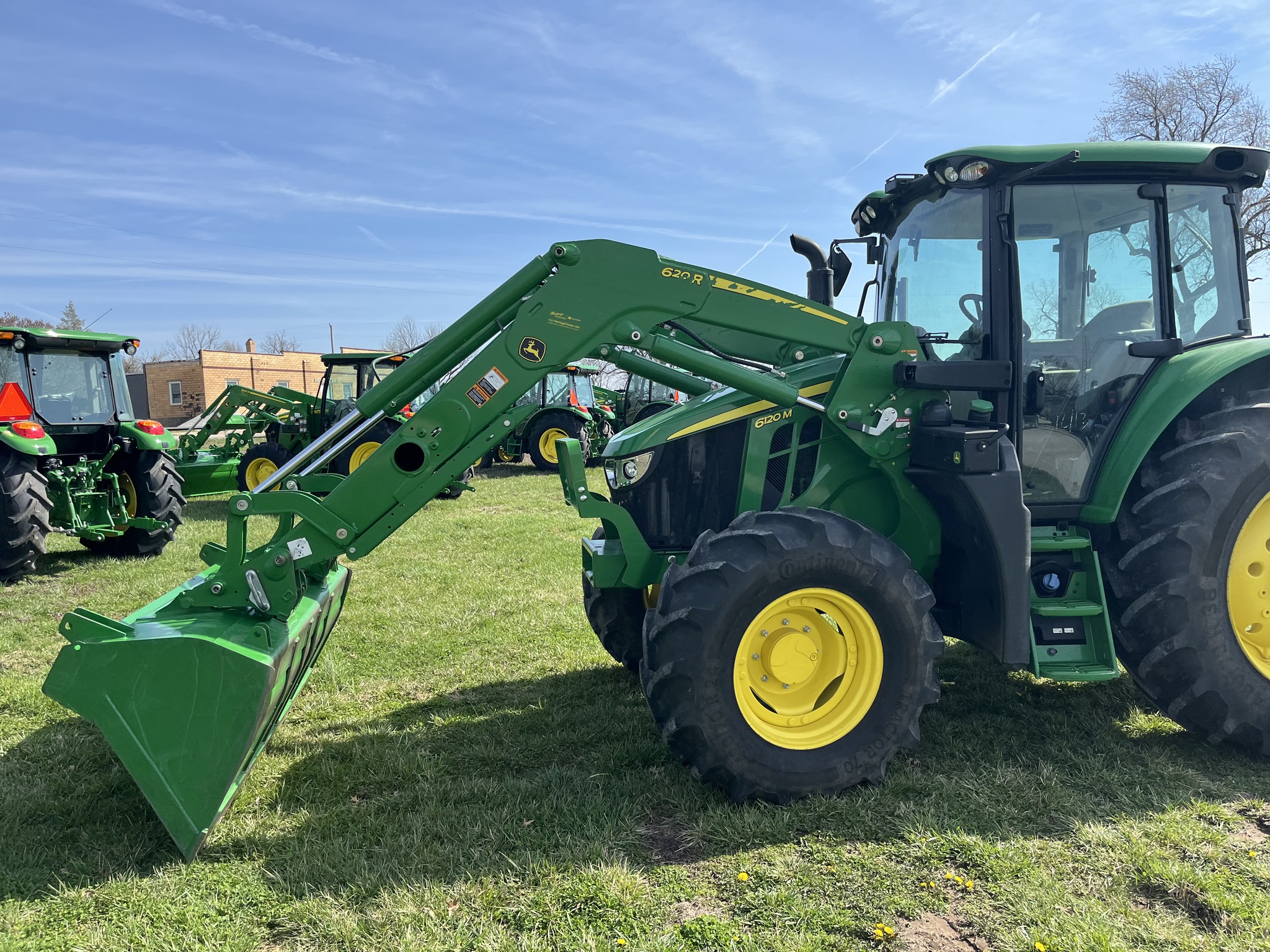  2022 John Deere 6120M at Heritage Tractor in Harrison, AR