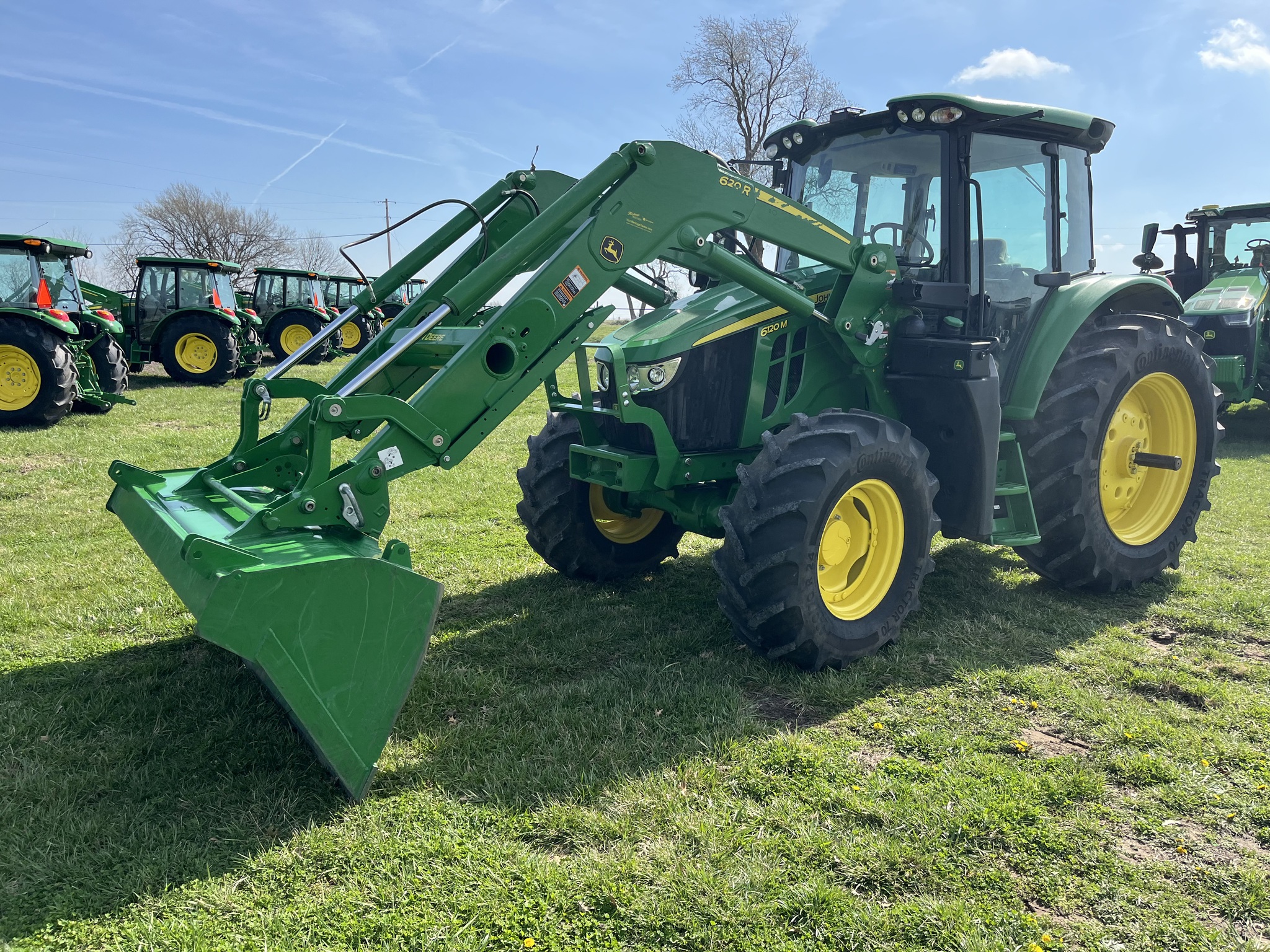  2022 John Deere 6120M at Heritage Tractor in Harrison, AR