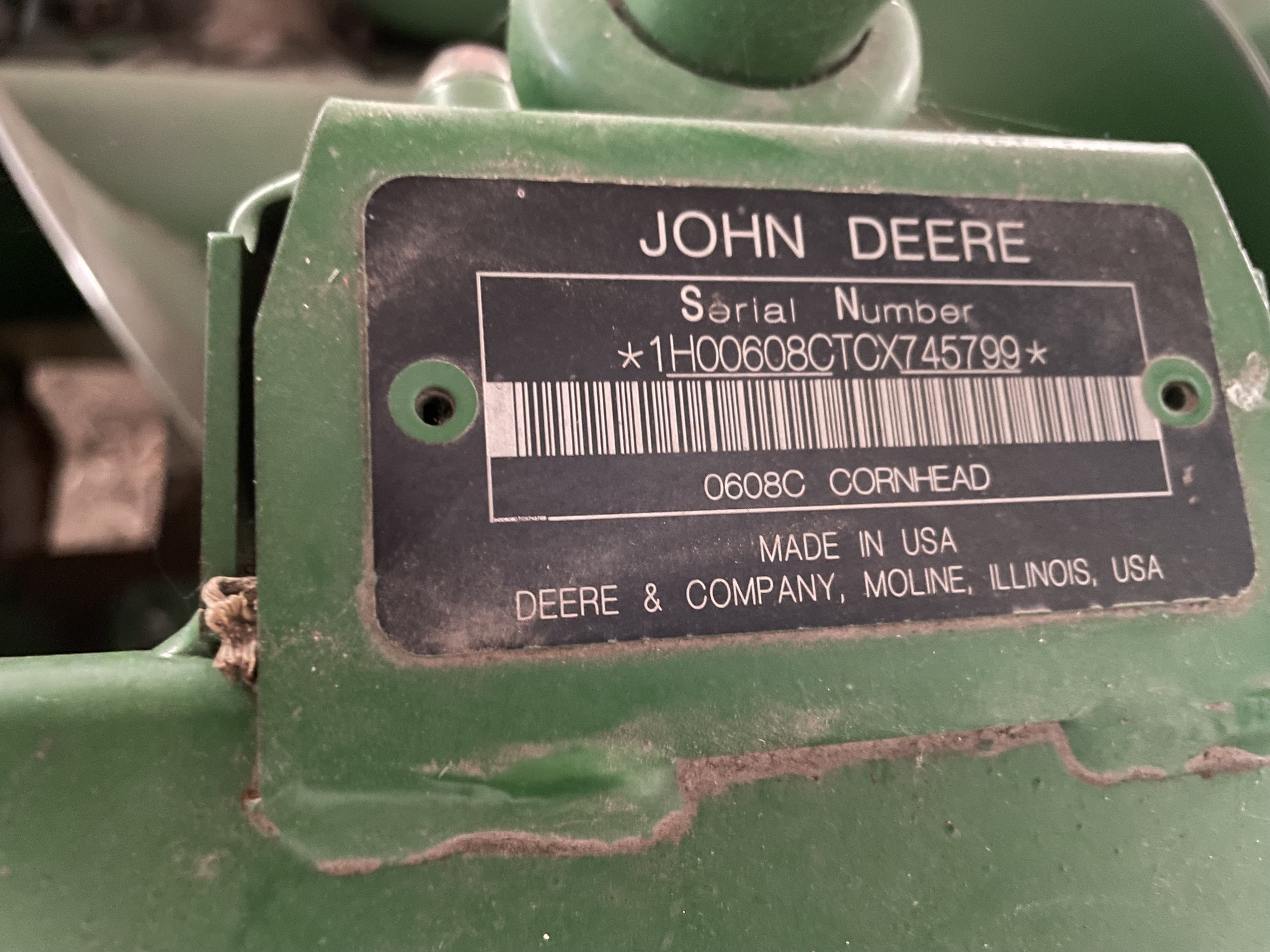  2012 John Deere 608C at Heritage Tractor in Seneca, KS