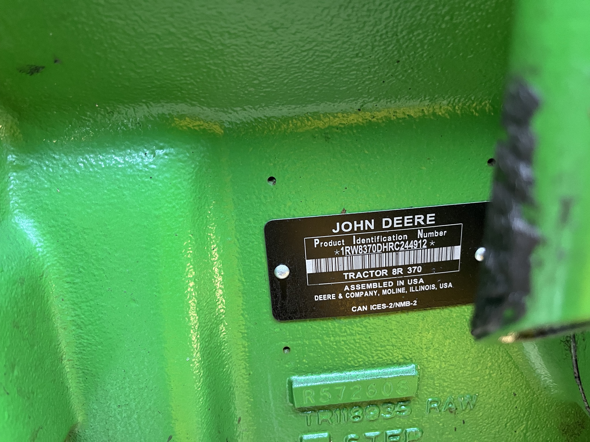  2024 John Deere 8R 370 at Heritage Tractor in Seneca, KS