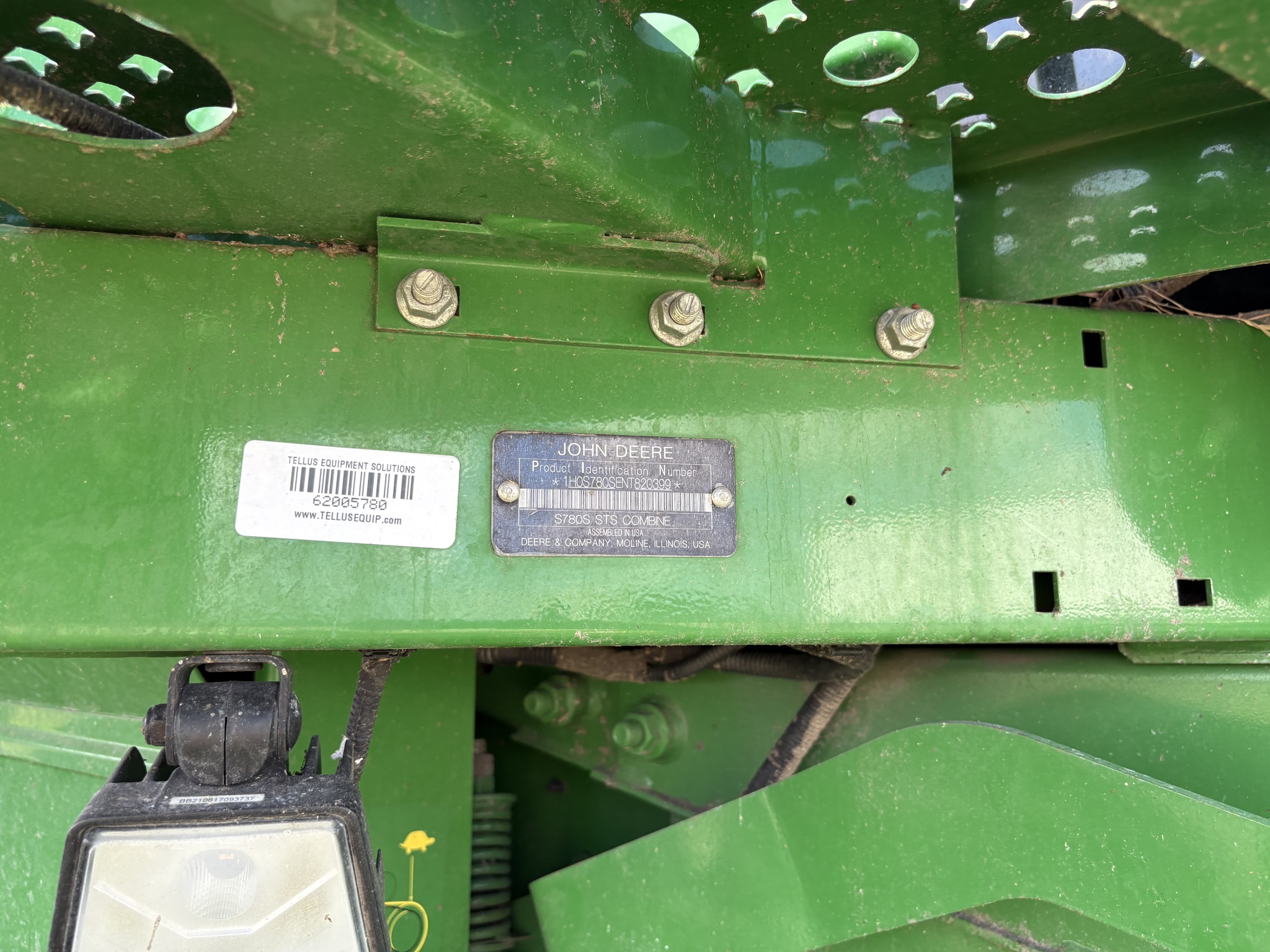 2022 John Deere S780 Image 2
